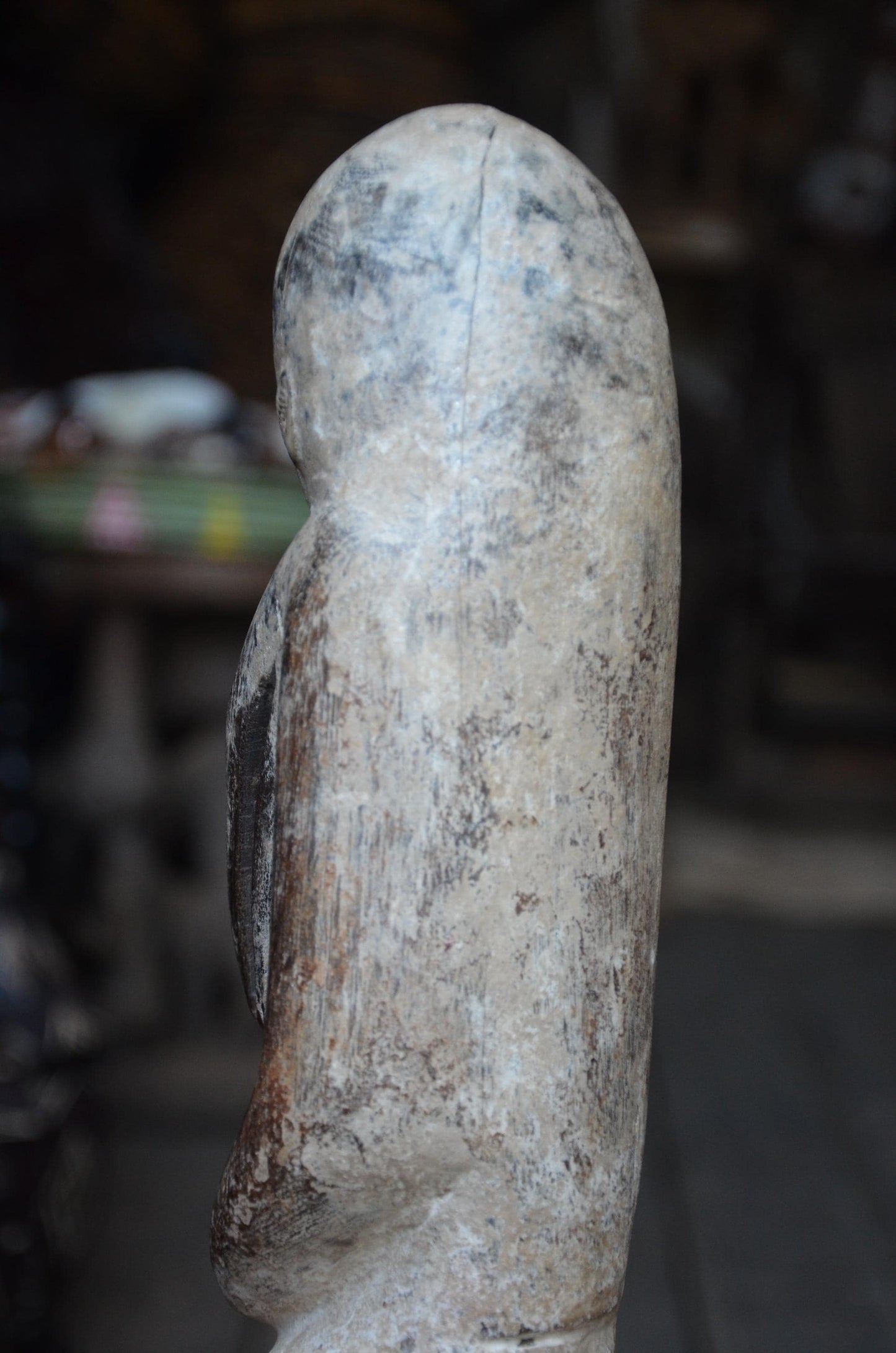 Authentic Lega Bird Figure | Congolese Tribal Art | Hand-Carved Wood