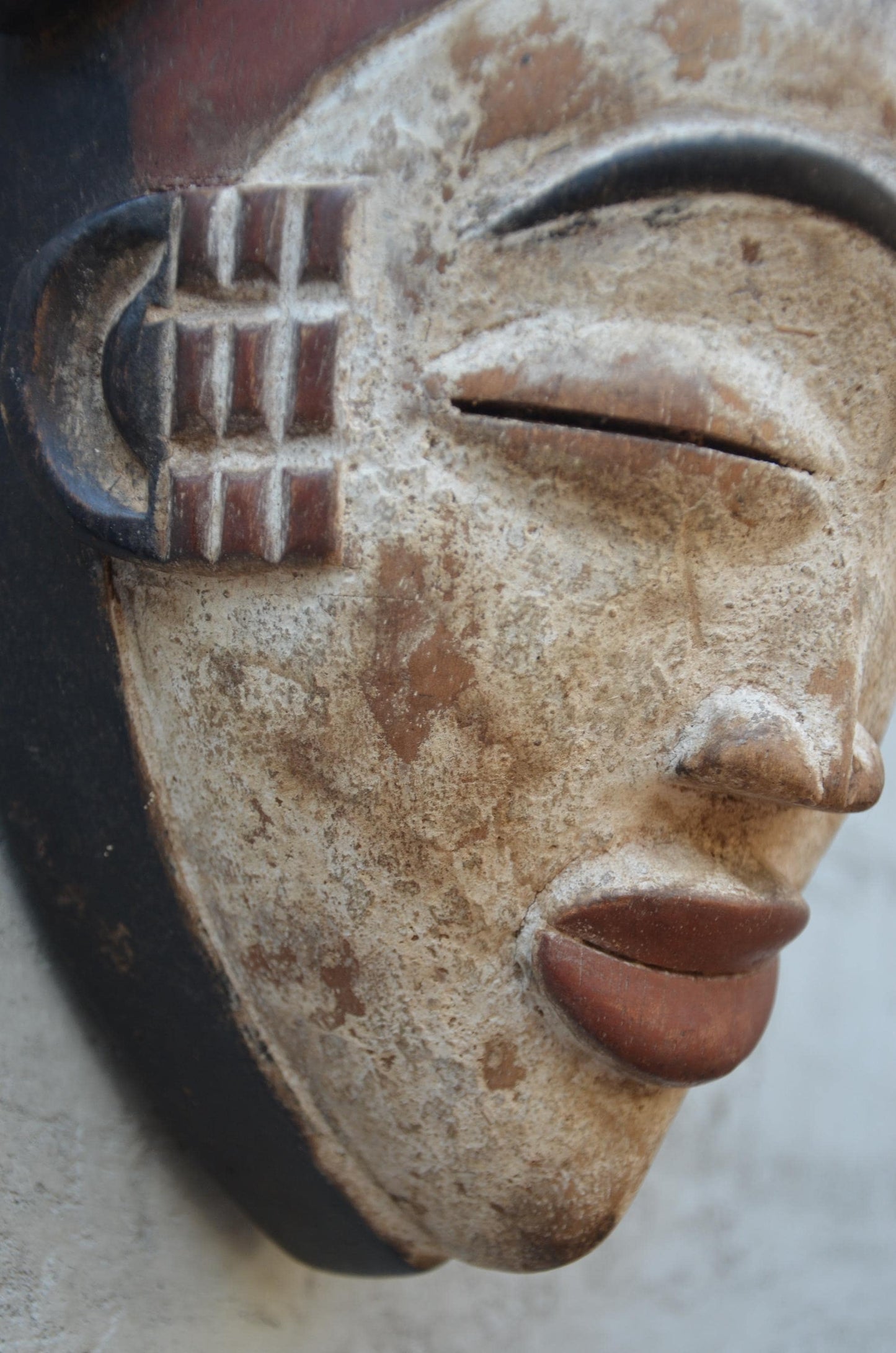 Authentic Punu Mask | Okuyi Spirit Mask | Gabonese Tribal Art