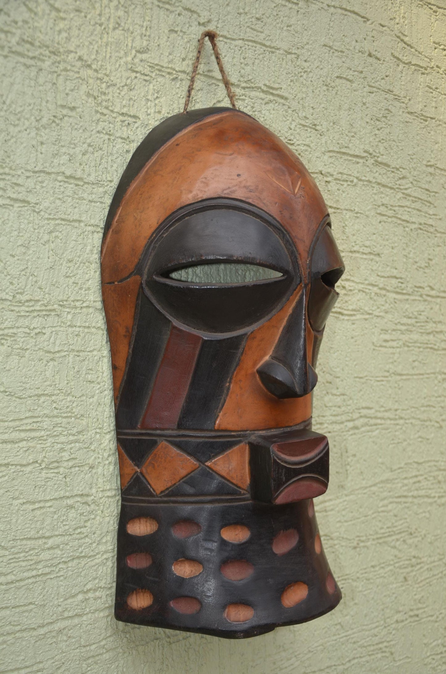 Tetela Tribal Mask | African Wooden Art