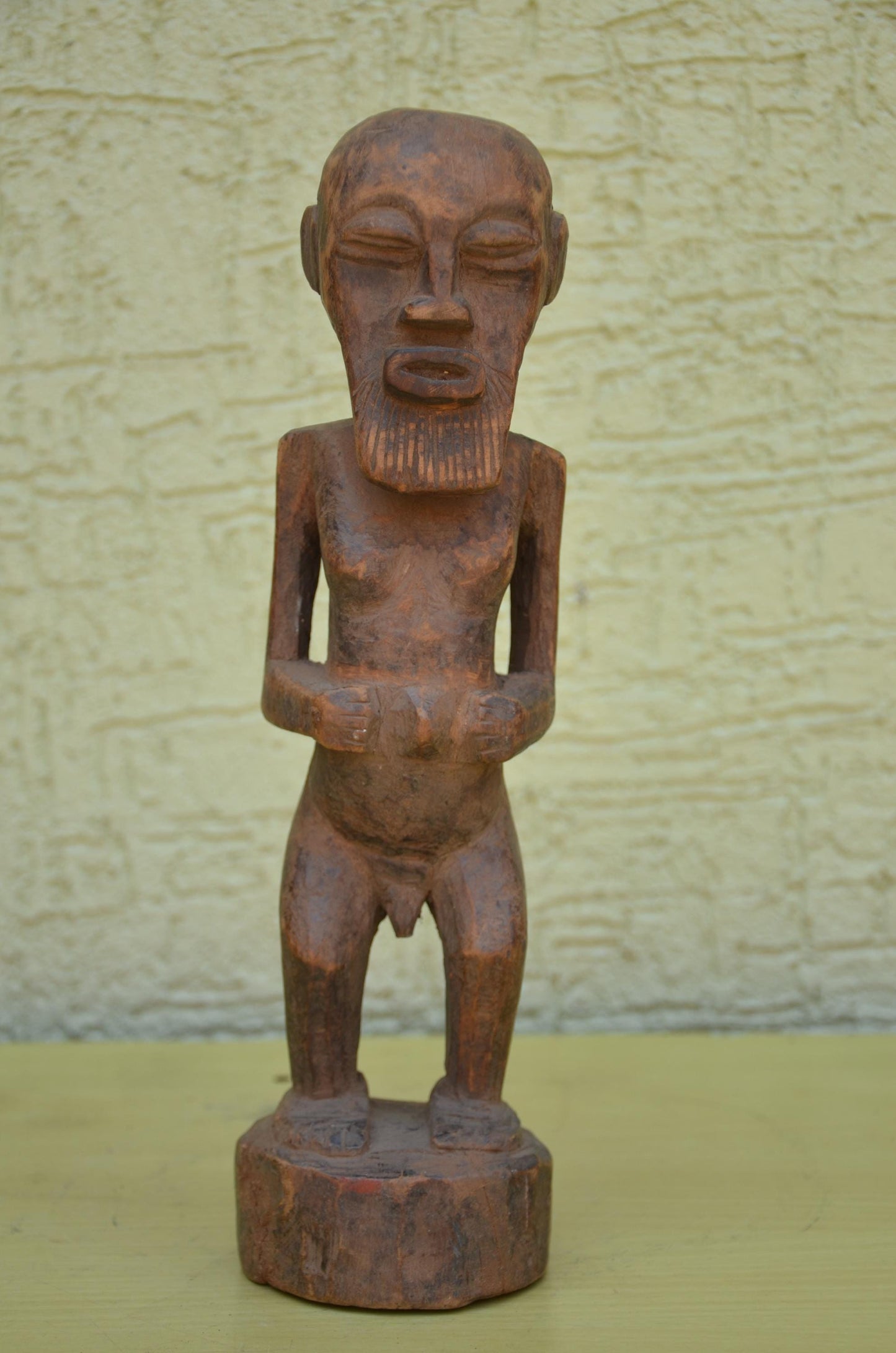 Authentic Hemba Luba Male Ancestor Figure | Congolese Art