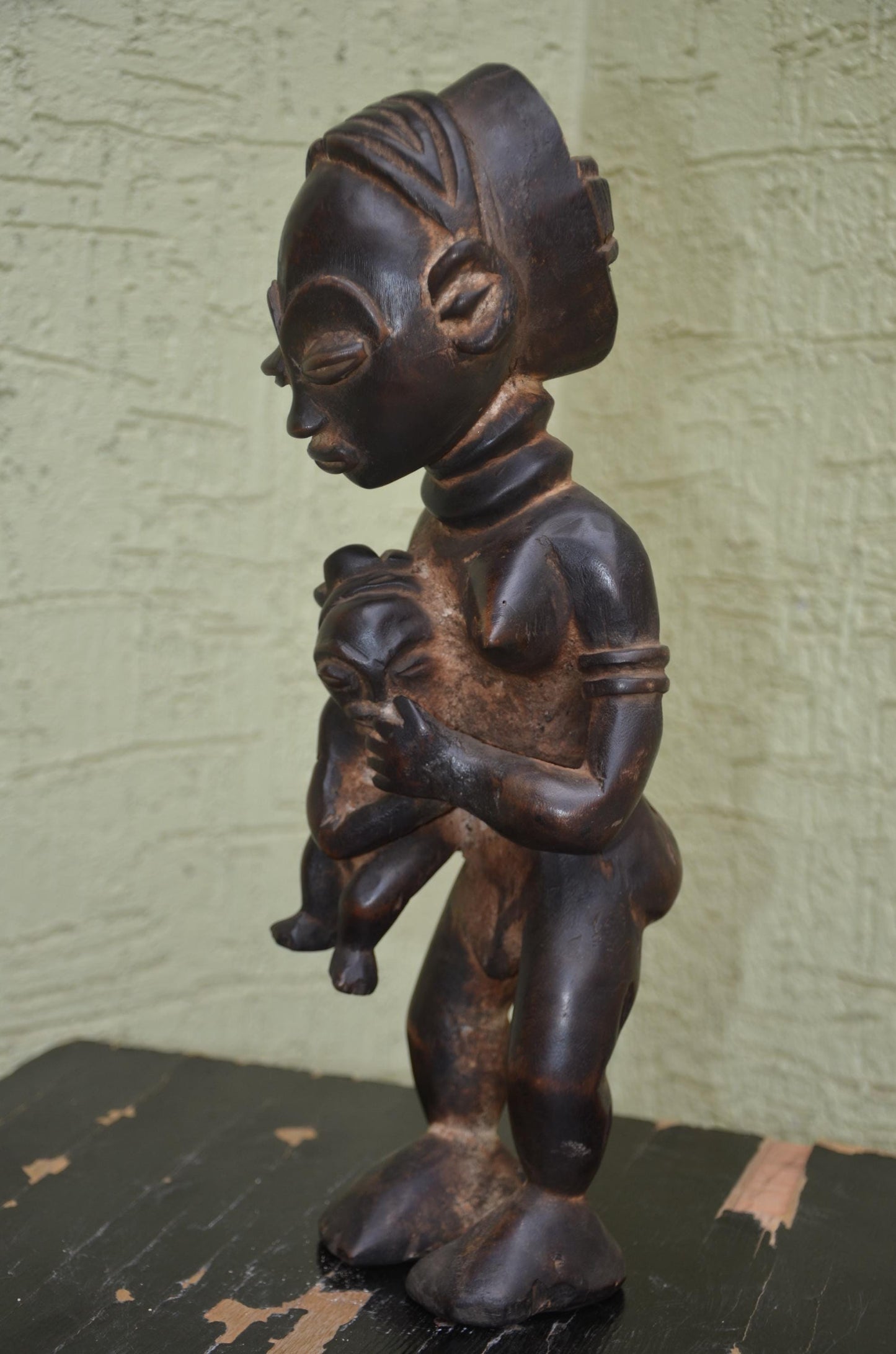 Authentic Kongo/Yombe Maternity Statue | Congolese Tribal Art