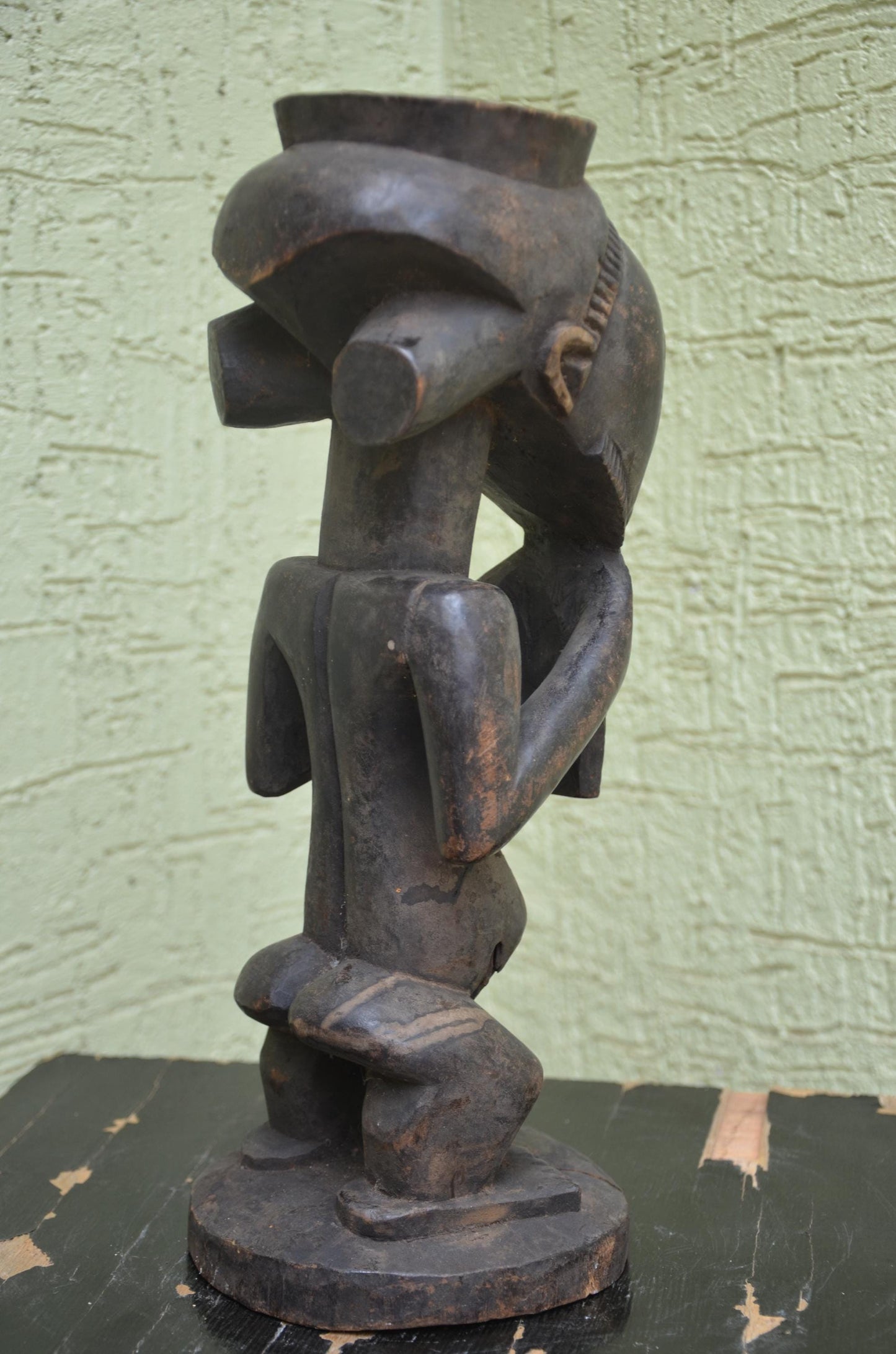 Authentic Kusu/Hemba Male Ancestor Figure | Congolese Art