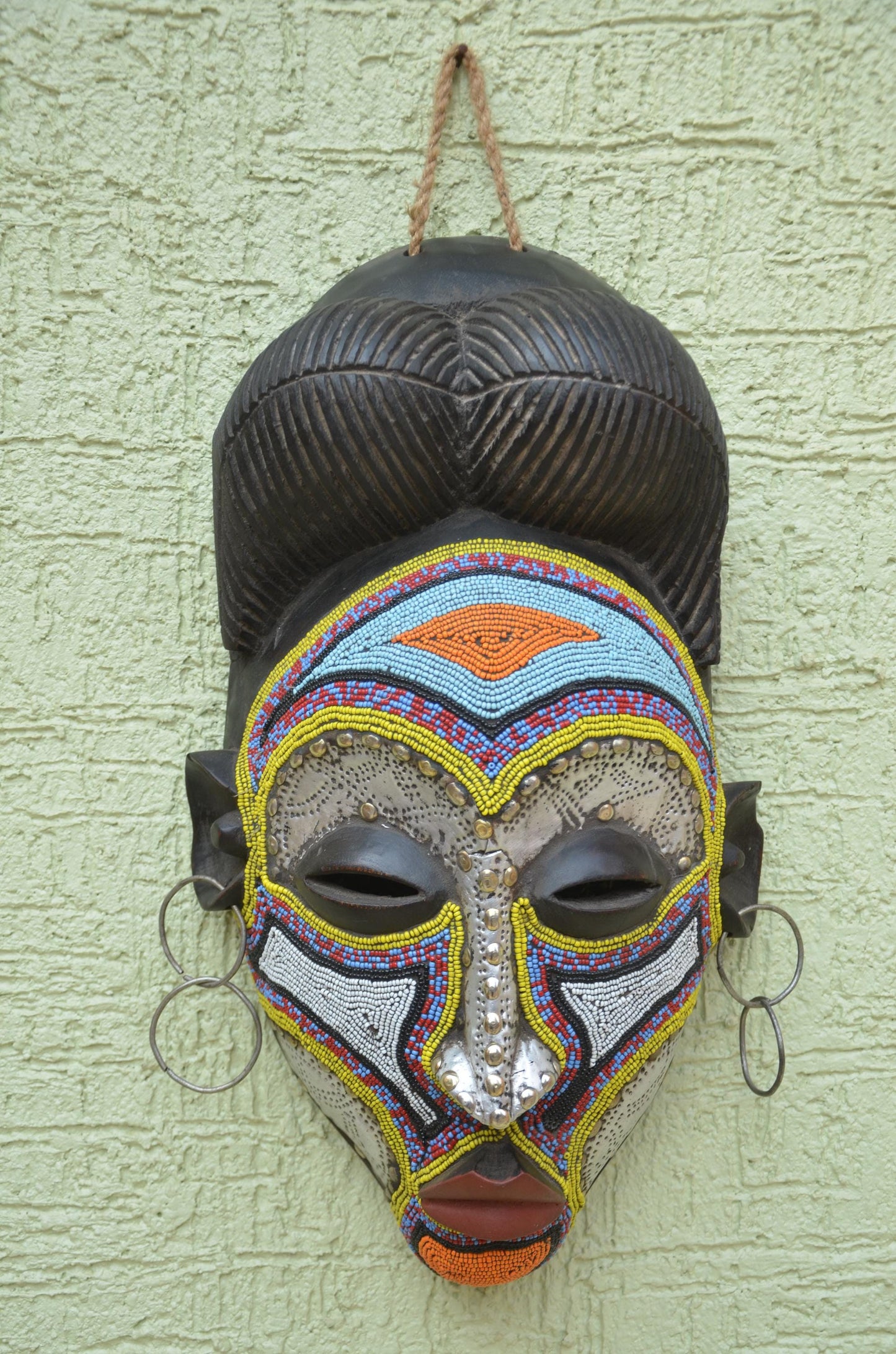 Bamileke Mask | African Wooden Tribal Art
