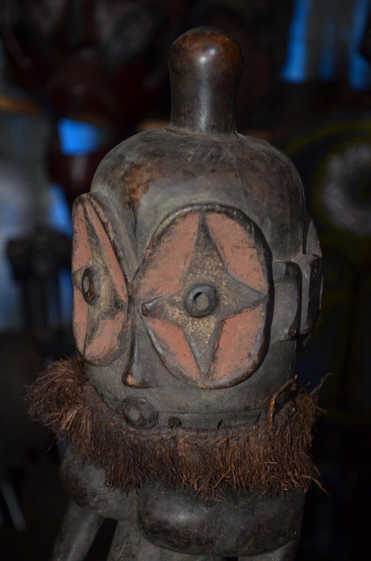 Authentic Tanzanian Power Figure | Kwaya Sukuma Nyamwezi Wood Carving | Tribal Statue