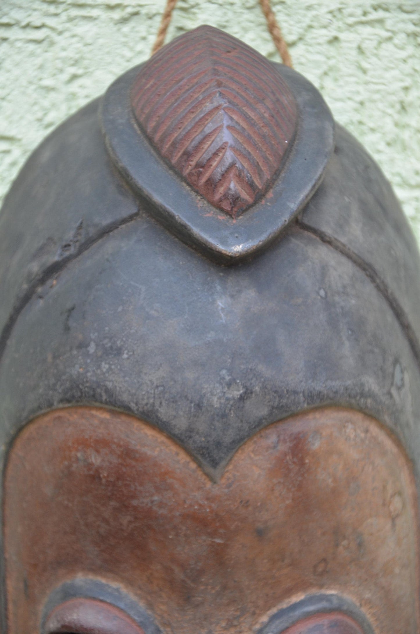 Senufo Kpeliye'e Mask | Hand-Carved African Tribal Wall Art, Ivory Coast Heritage