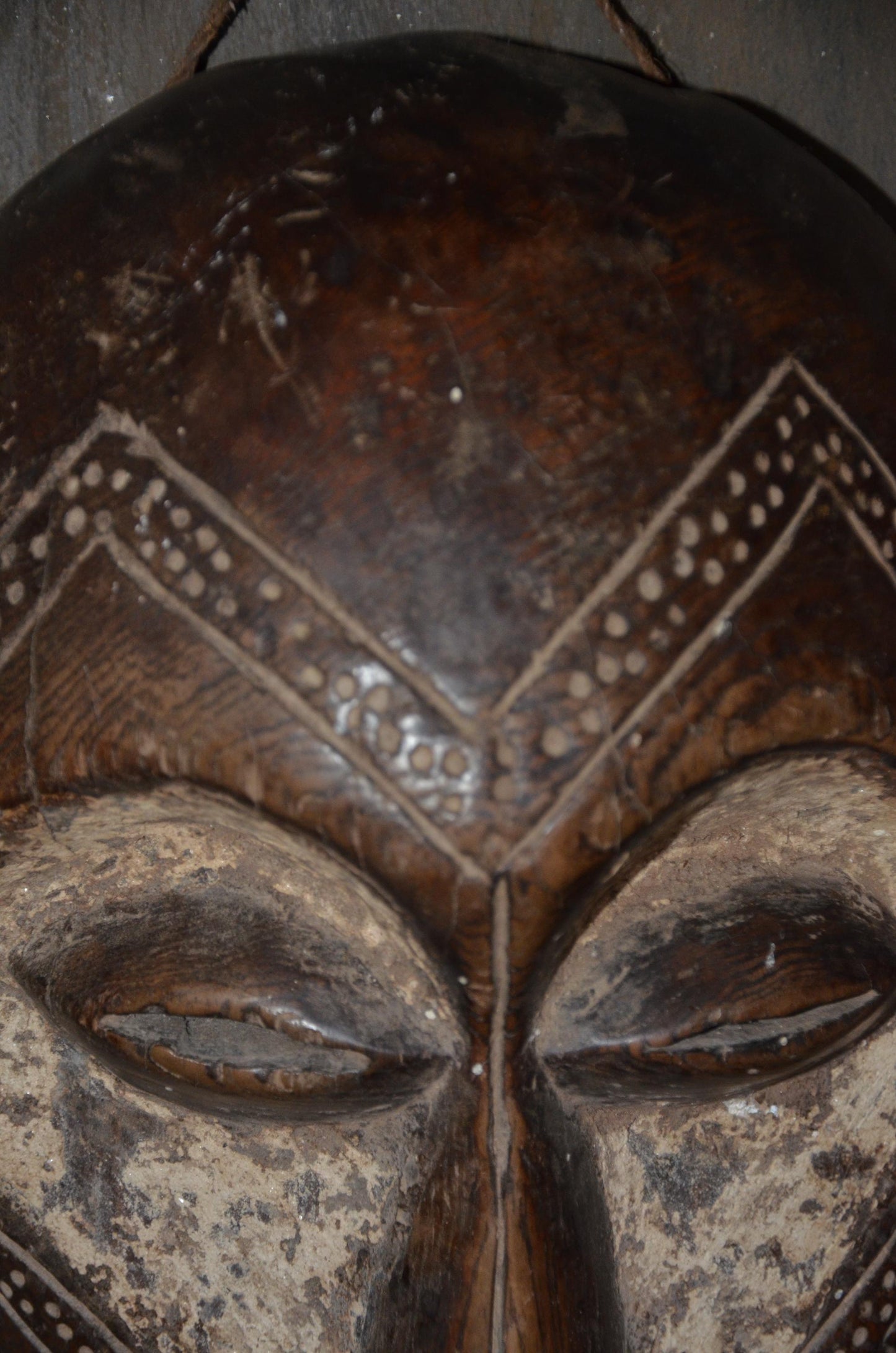 Authentic Bembe Mask | Congolese Tribal Art | Hand-Carved Wood