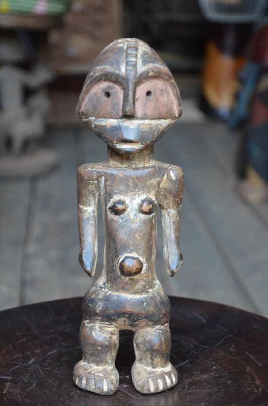 Authentic Tabwa Ancestor Figure | Congolese Tribal Wood Sculpture