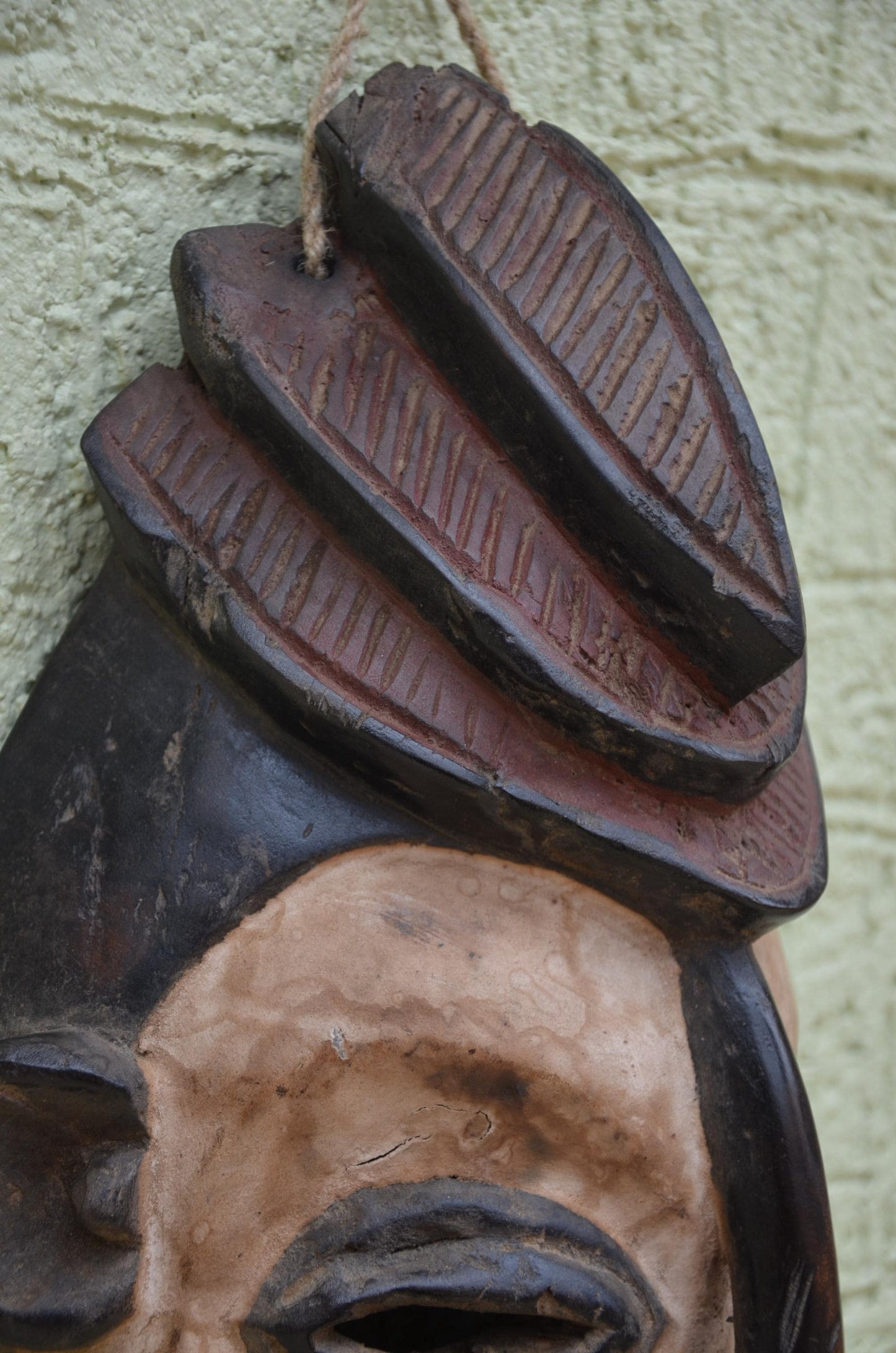 Kumu Tribal Mask | African Wooden Art
