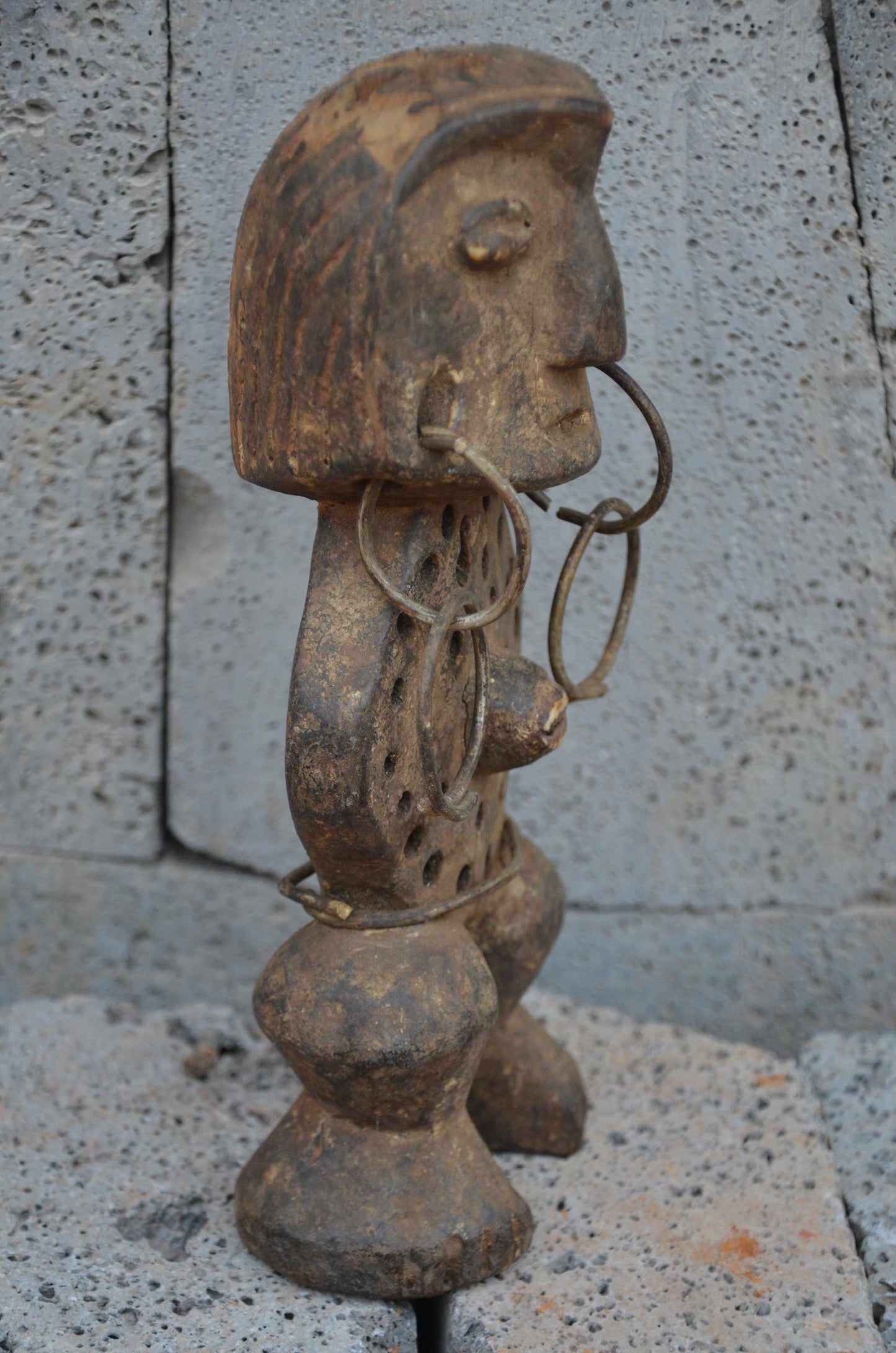 Authentic Lega Power Figure | Congolese Tribal Art | Bwami Society
