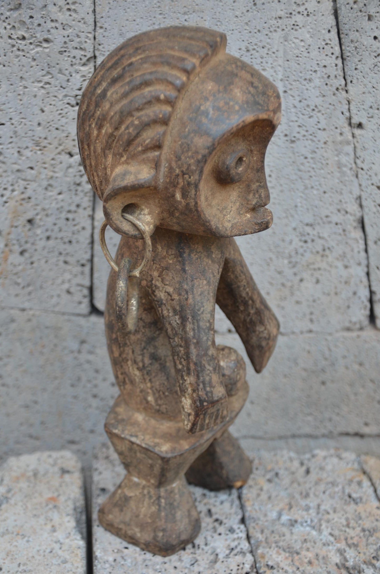 Authentic Kasingo Ancestral Figure | Congolese Tribal Art | Rare