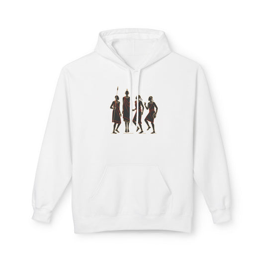 Hoodie — Minimalist Silhouettes Dance Crew Graphic Pullover