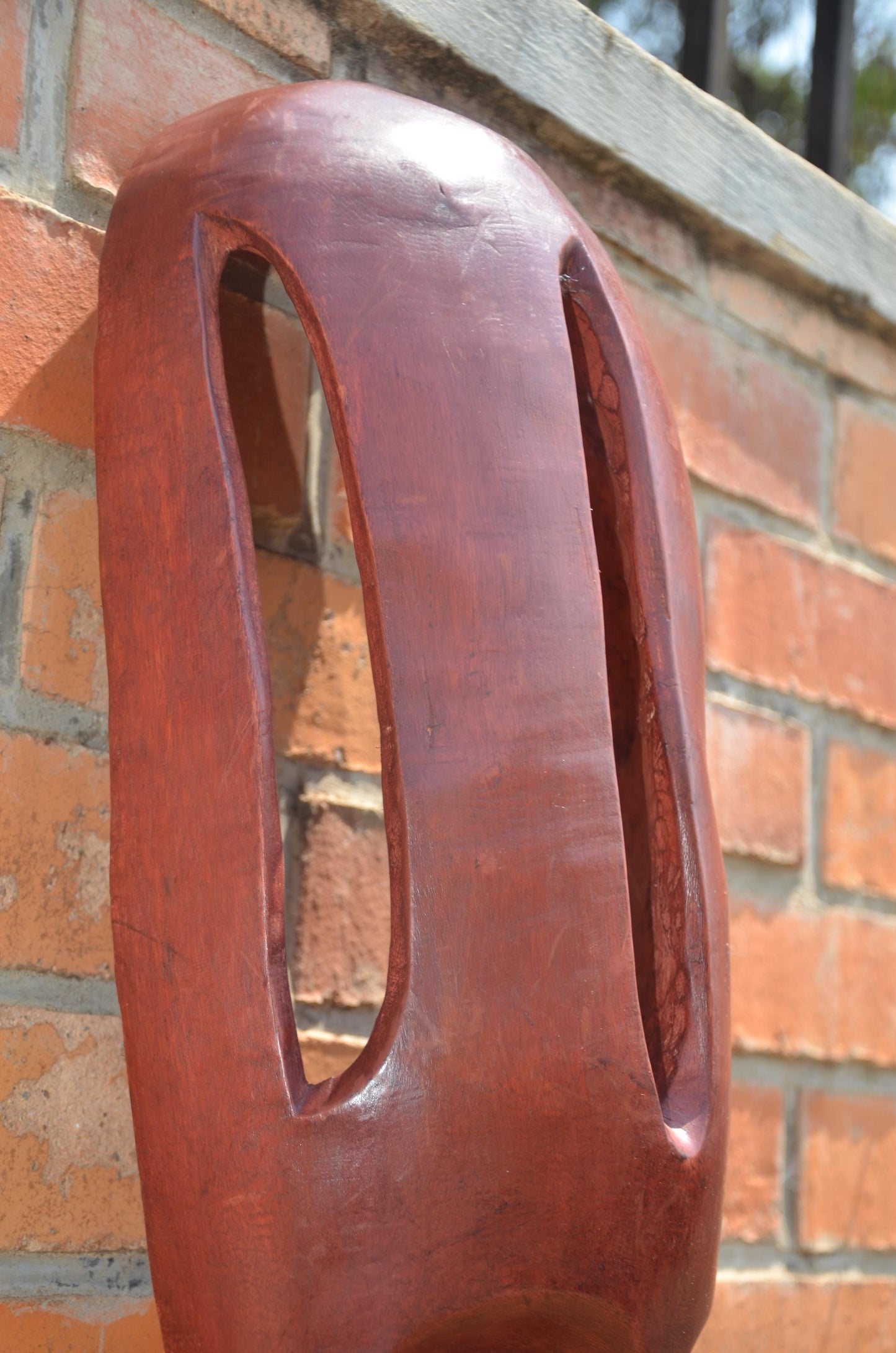 Authentic Large Rwandan Decorative Wall Mask | East African Art
