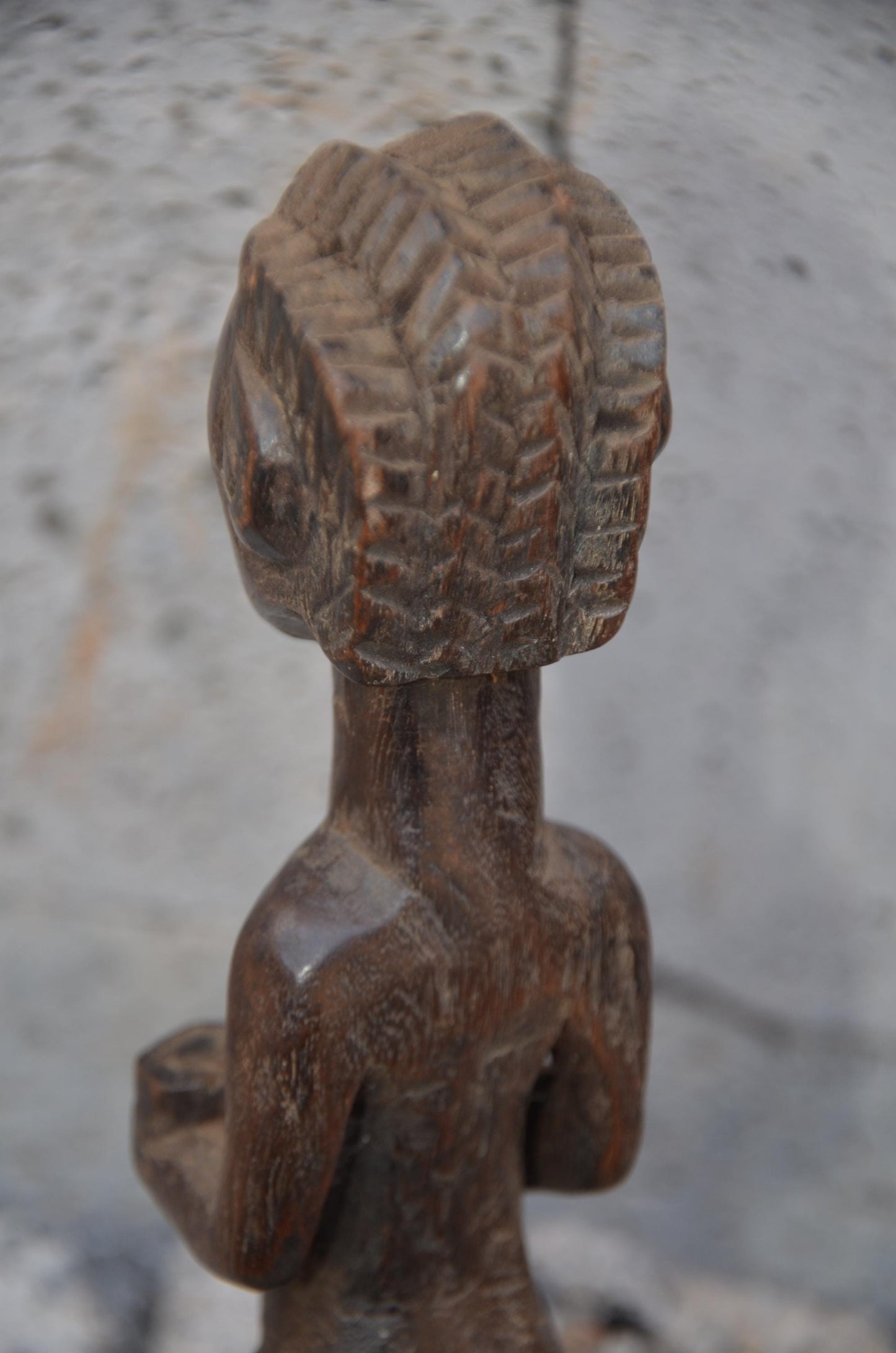 Authentic Chokwe Female Ancestor Figure | Angolan Tribal Art