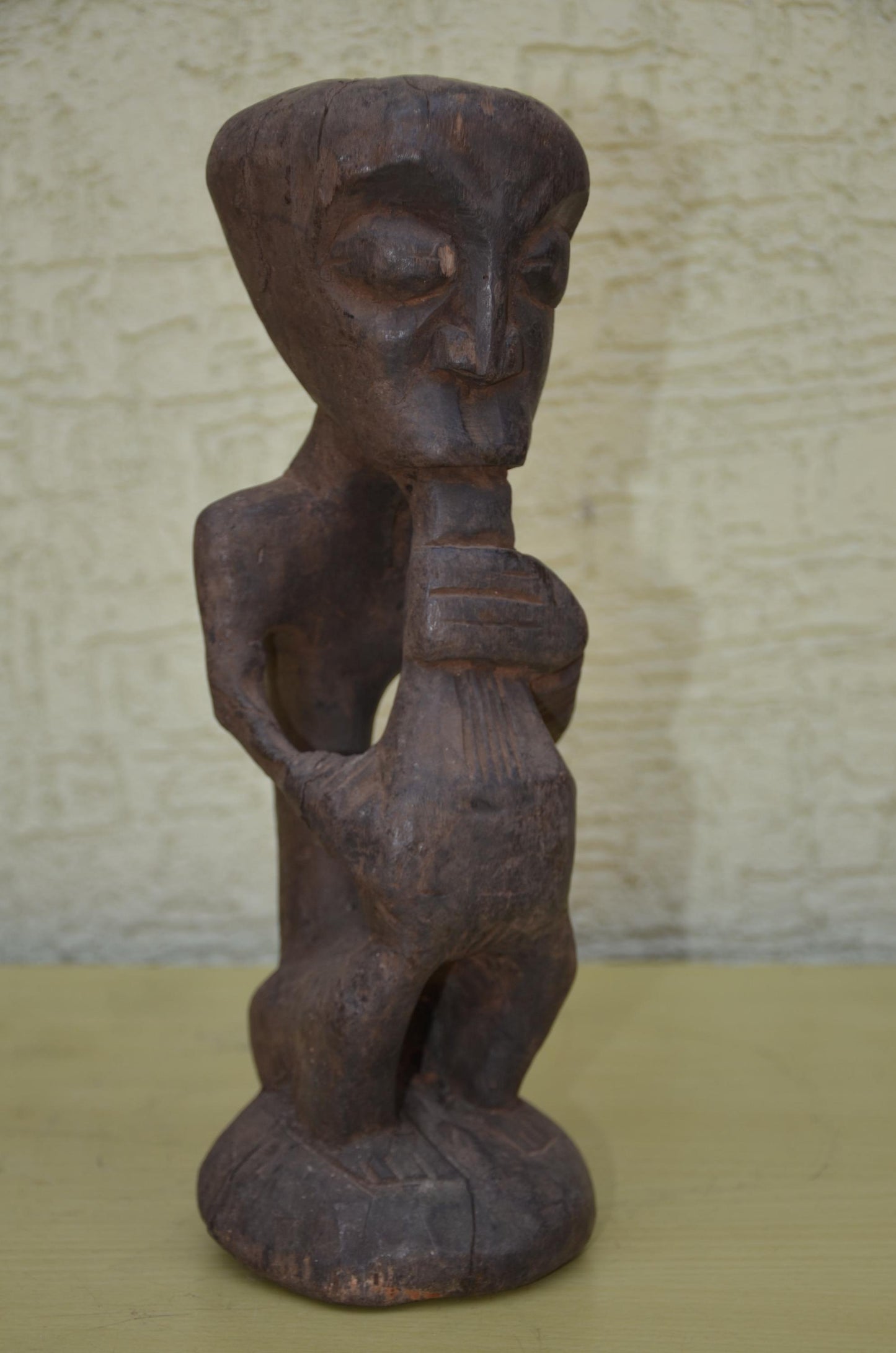 Authentic Songye Luba Male Power Figure | Congolese Art