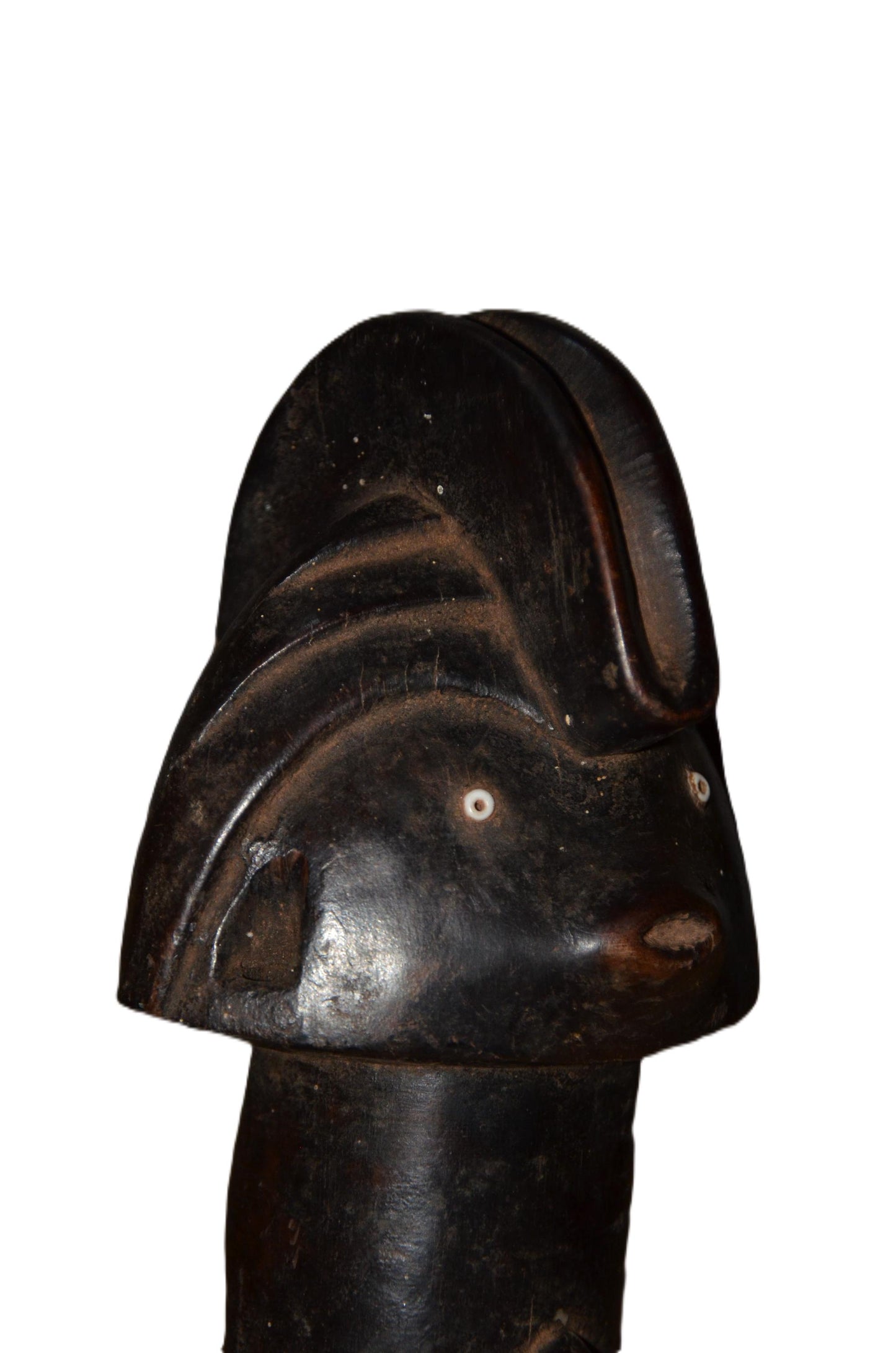 Authentic Congo Statue | Congolese Tribal Art | Hand-Carved Wood Sculpture