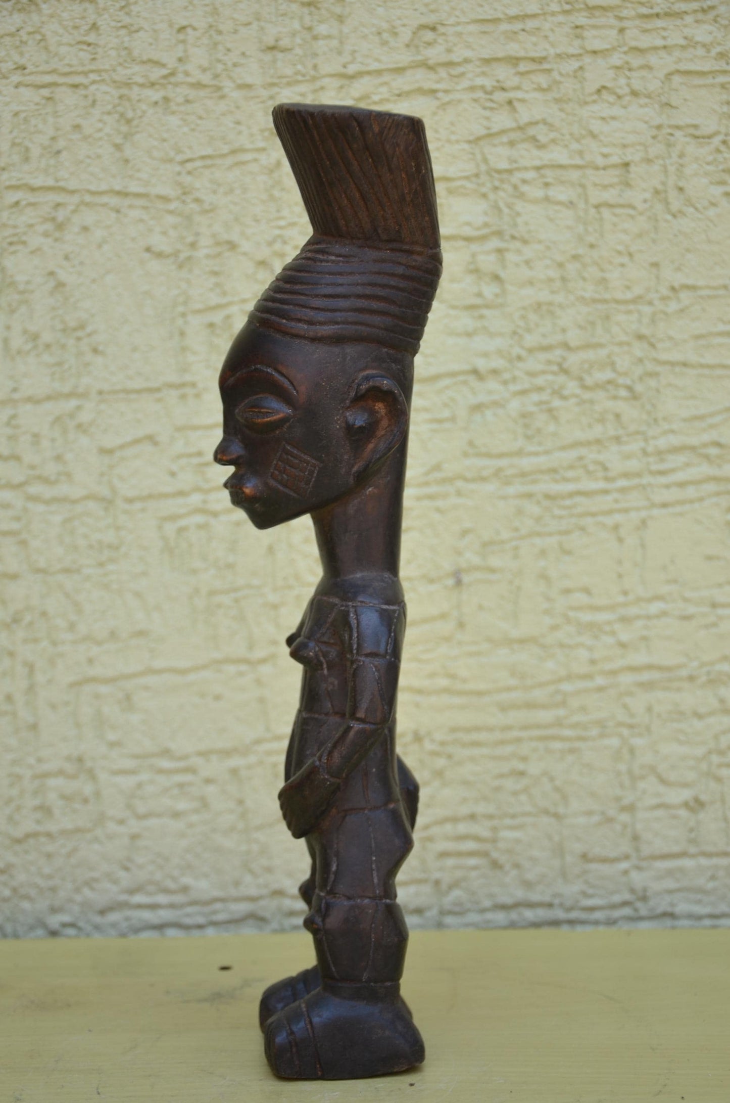 Authentic Mangbetu Female Figure | Congolese Art