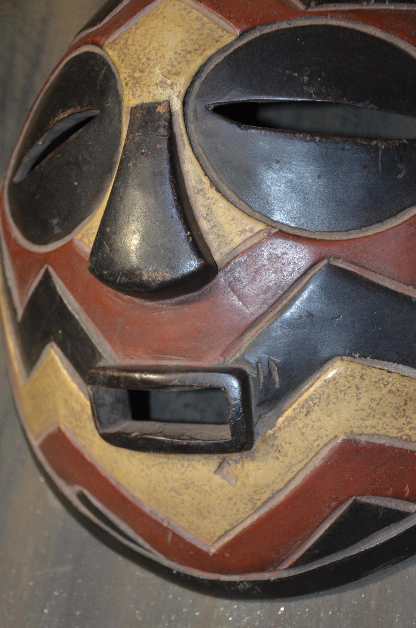 Authentic Songye Kifwebe Mask | Congolese Tribal Art | Hand-Carved