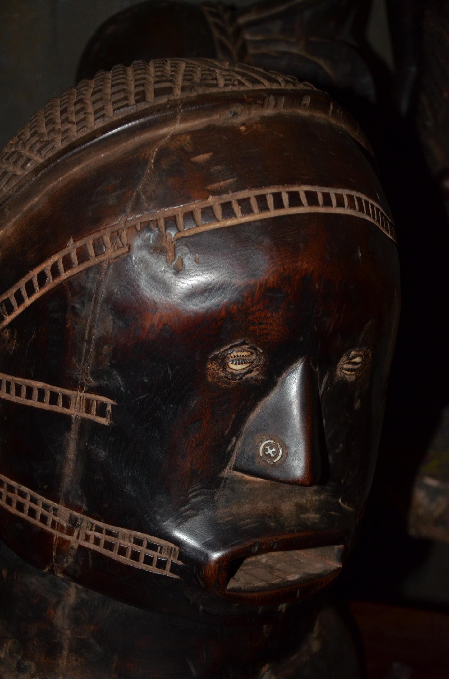 Authentic African Helmet Mask | Hehe Sukuma Nyamwezi | Tribal Tribal Art
