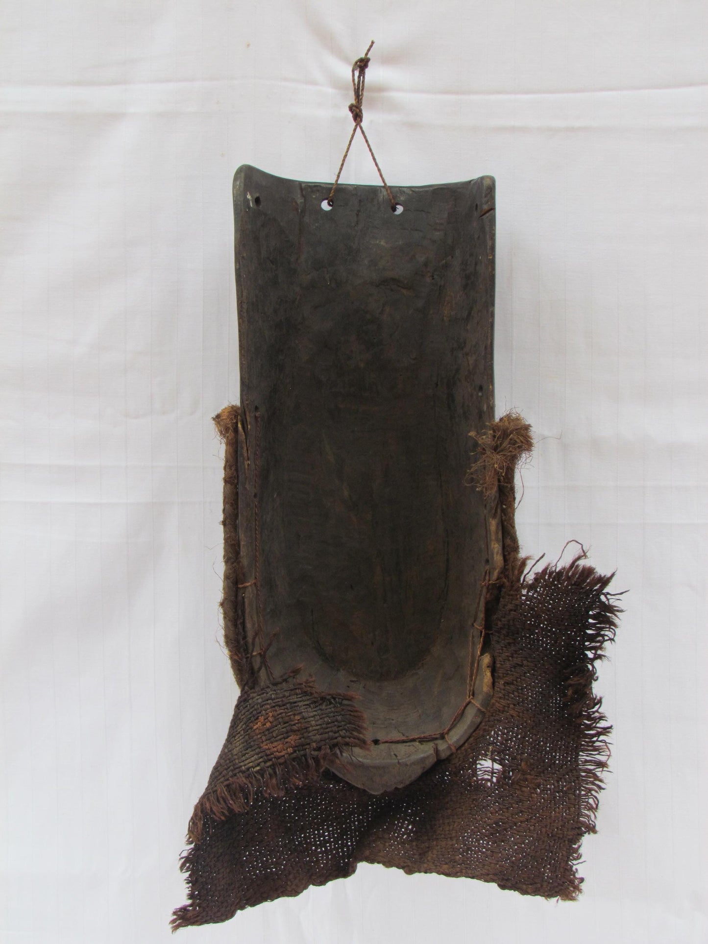 Vintage hand craved wall hanging African traditional wooden masks from D.R.C