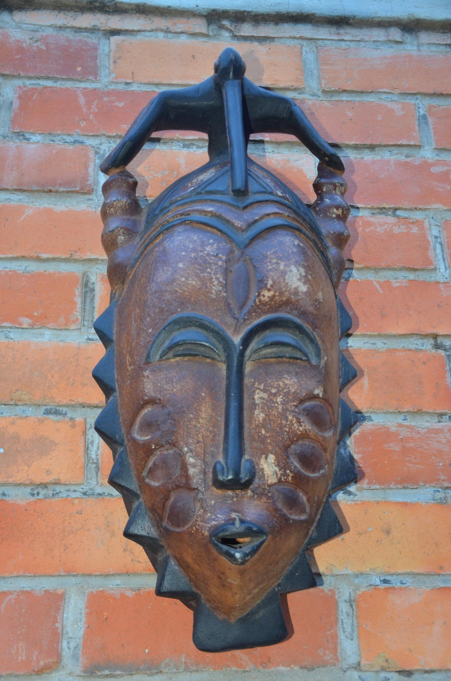 Authentic Guro Portrait Mask | Hand-Carved Ivorian Tribal Art