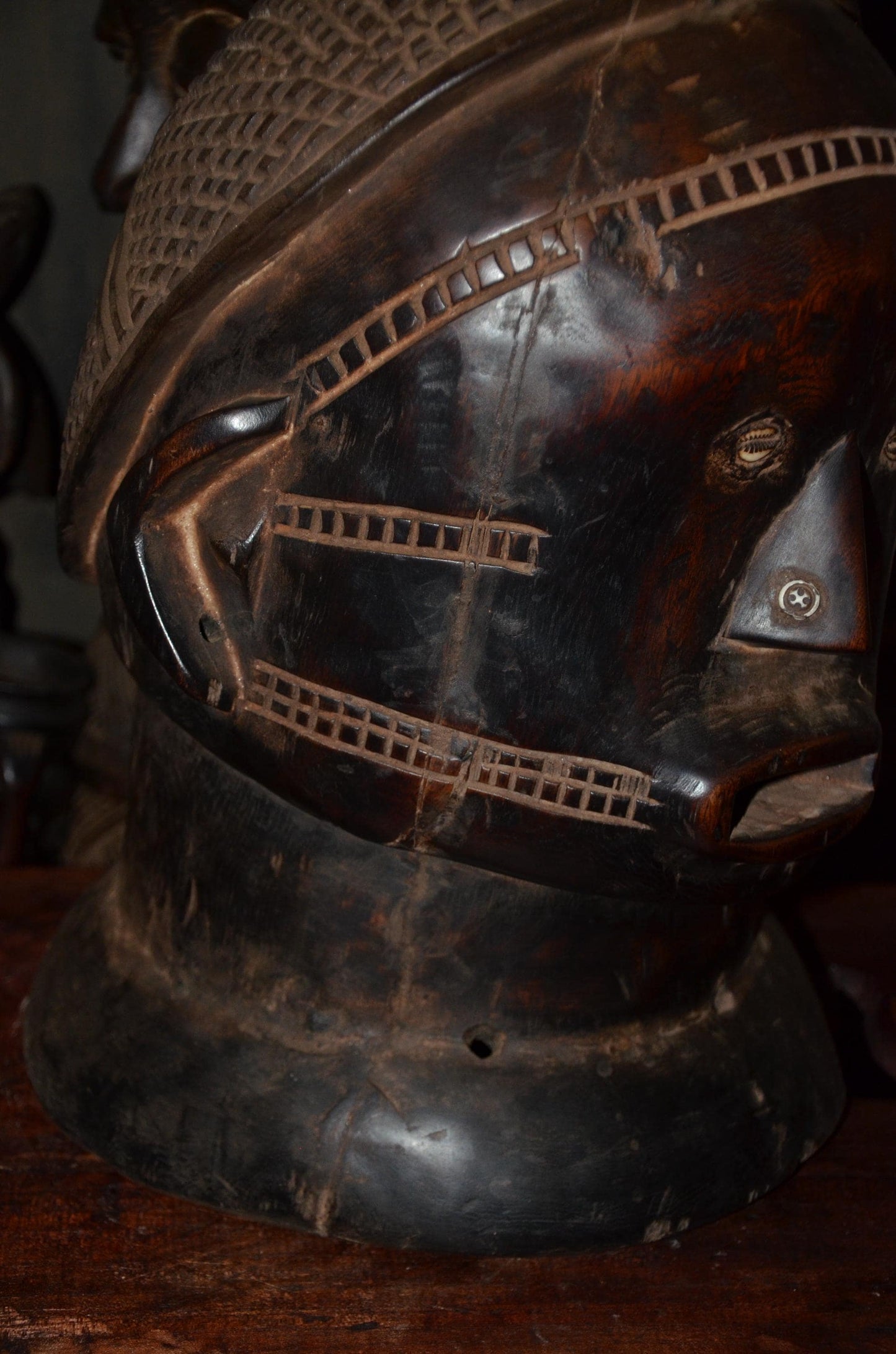 Authentic African Helmet Mask | Hehe Sukuma Nyamwezi | Tribal Tribal Art