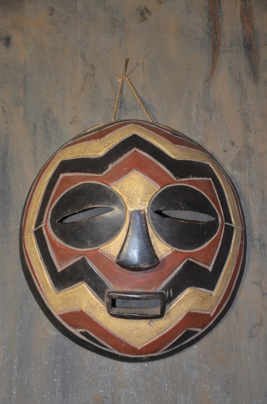 Authentic Songye Kifwebe Mask | Congolese Tribal Art | Hand-Carved
