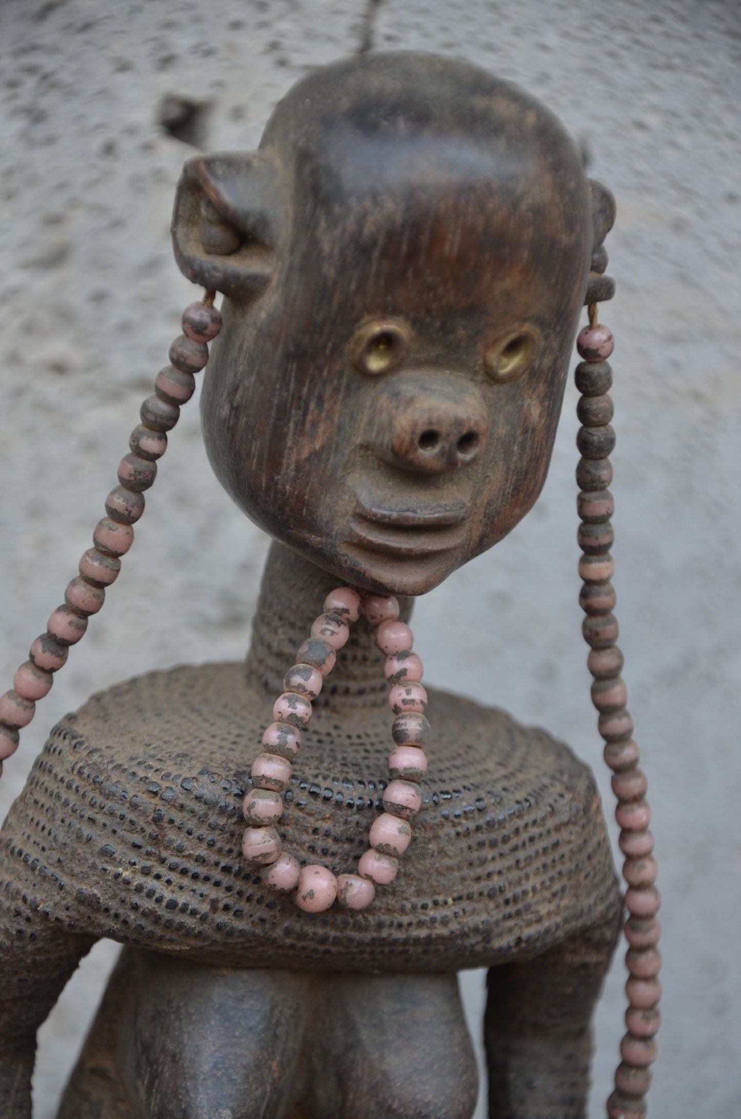 Authentic Namji Fertility Doll | Cameroonian Tribal Art | Ritual Object