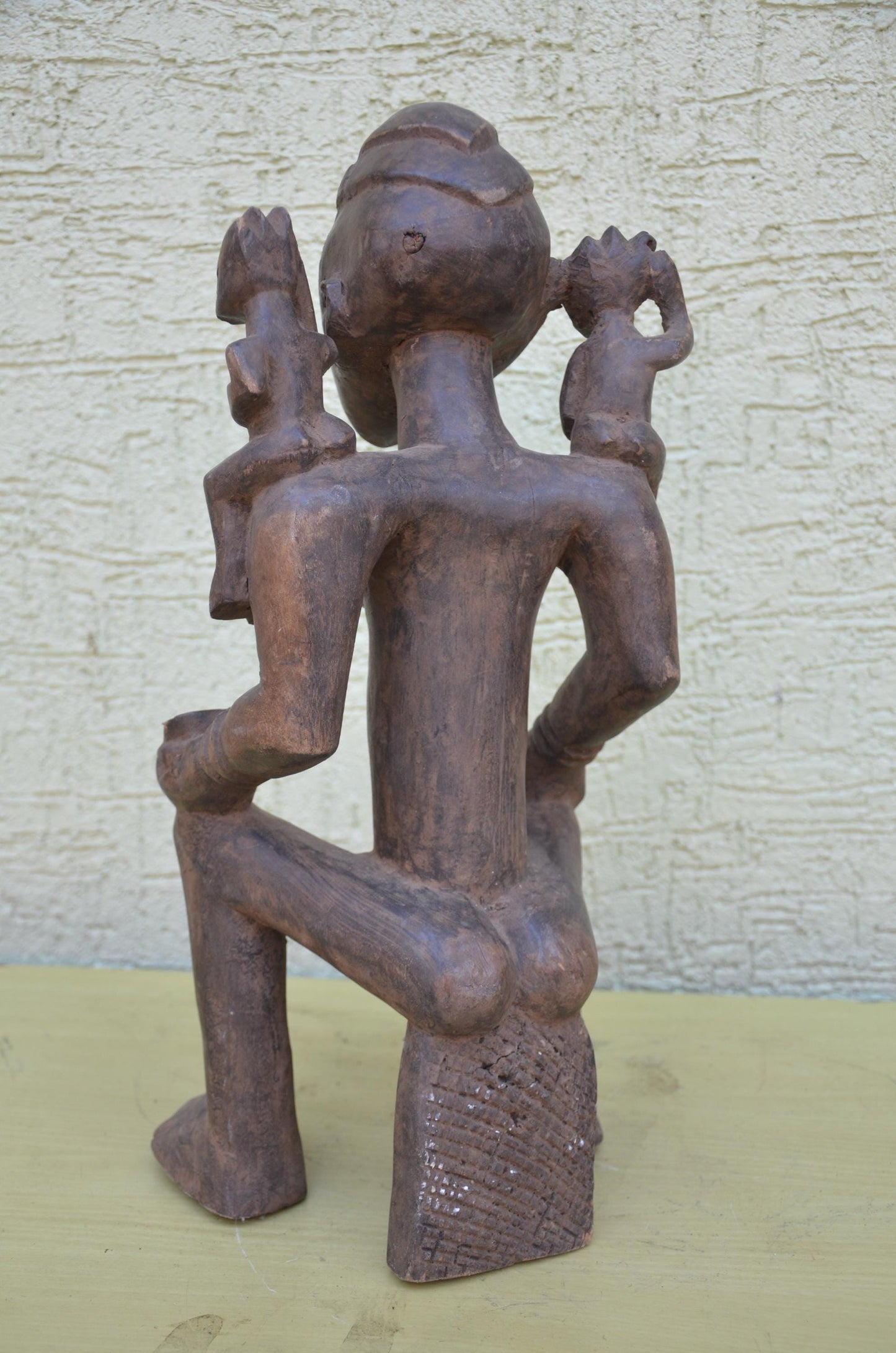 Authentic Yoruba Maternity Figure | Nigerian Tribal Art