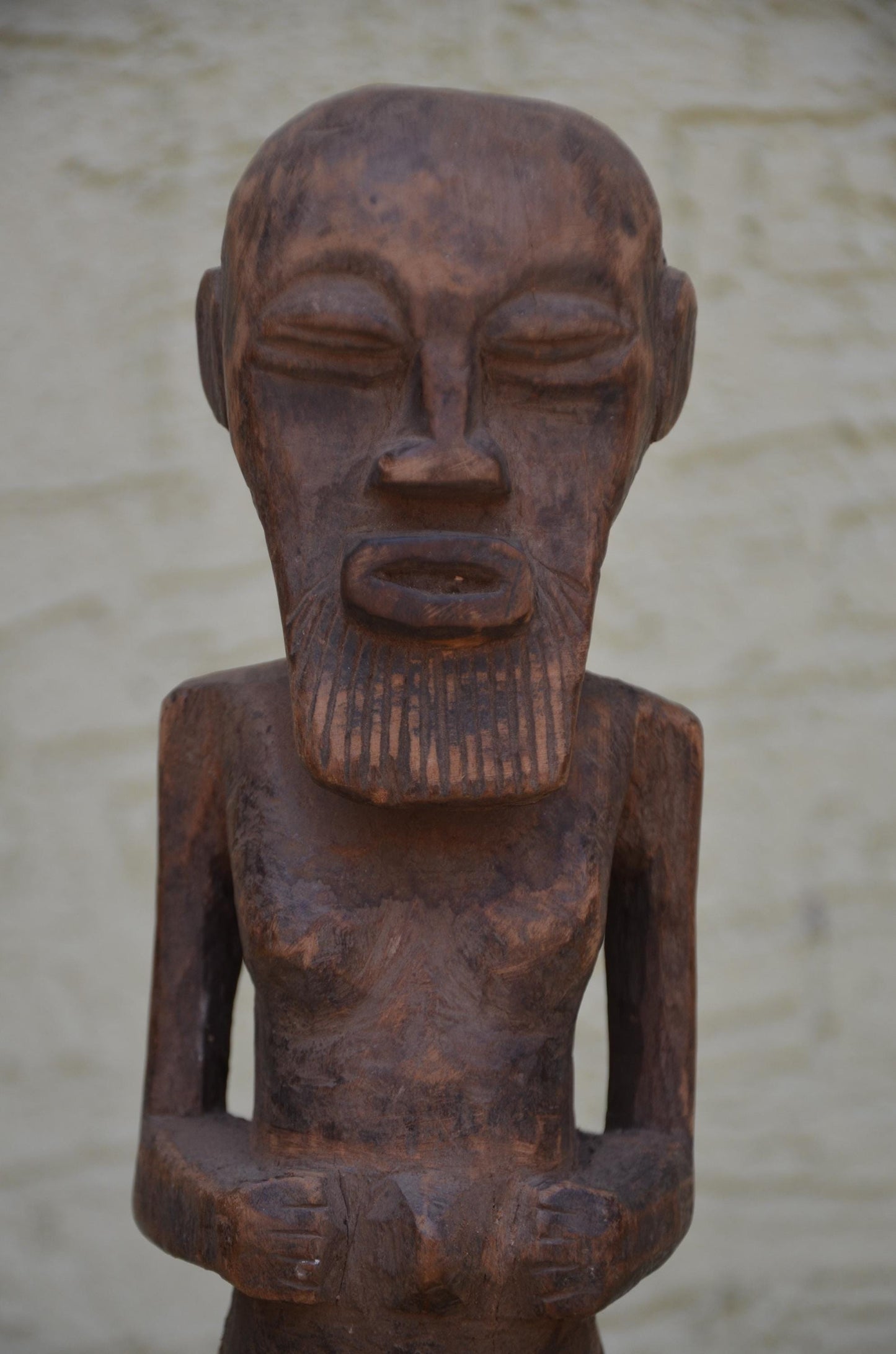 Authentic Hemba Luba Male Ancestor Figure | Congolese Art