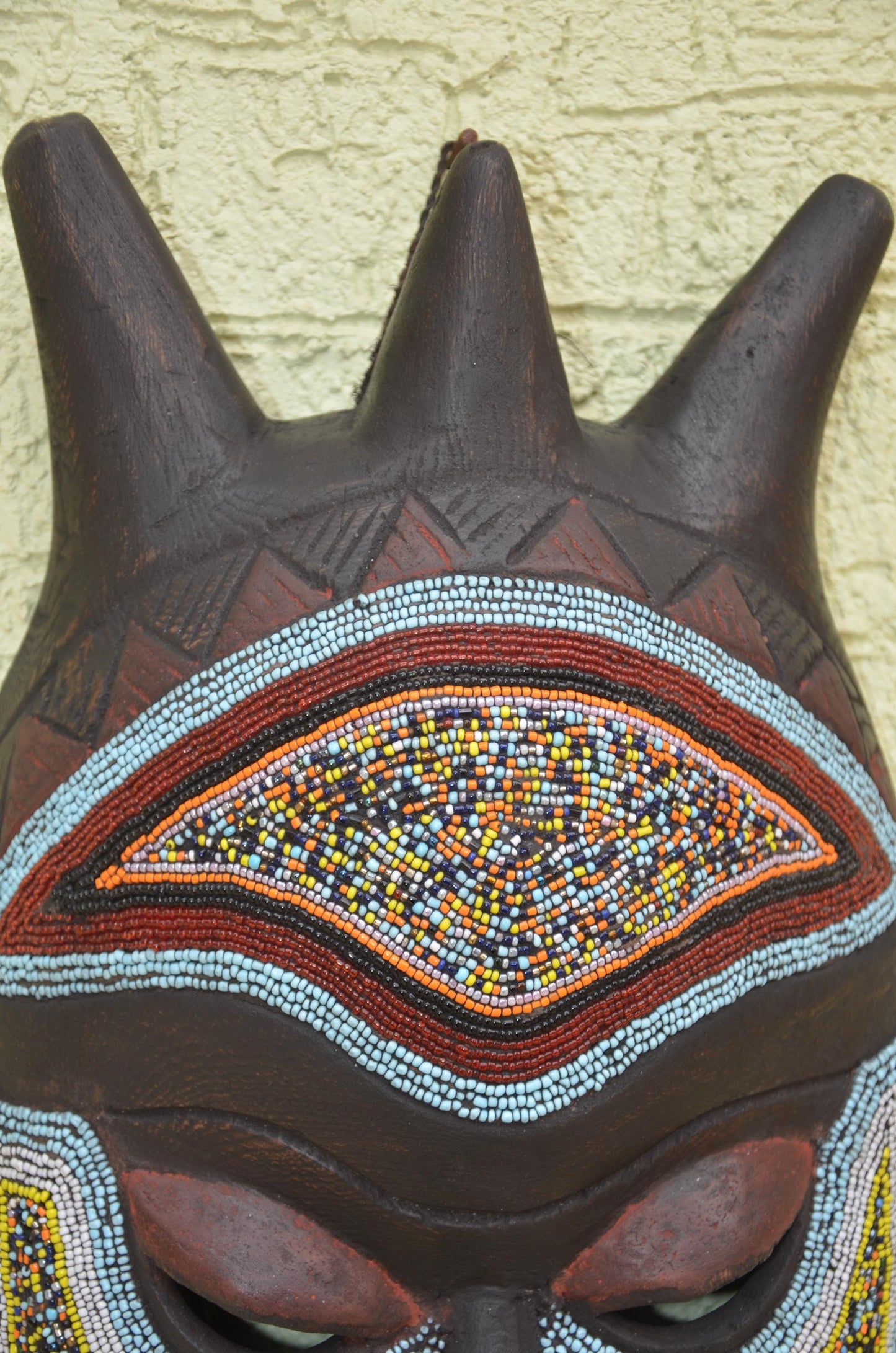Authentic Lwalwa Tribal Mask | Congolese Art