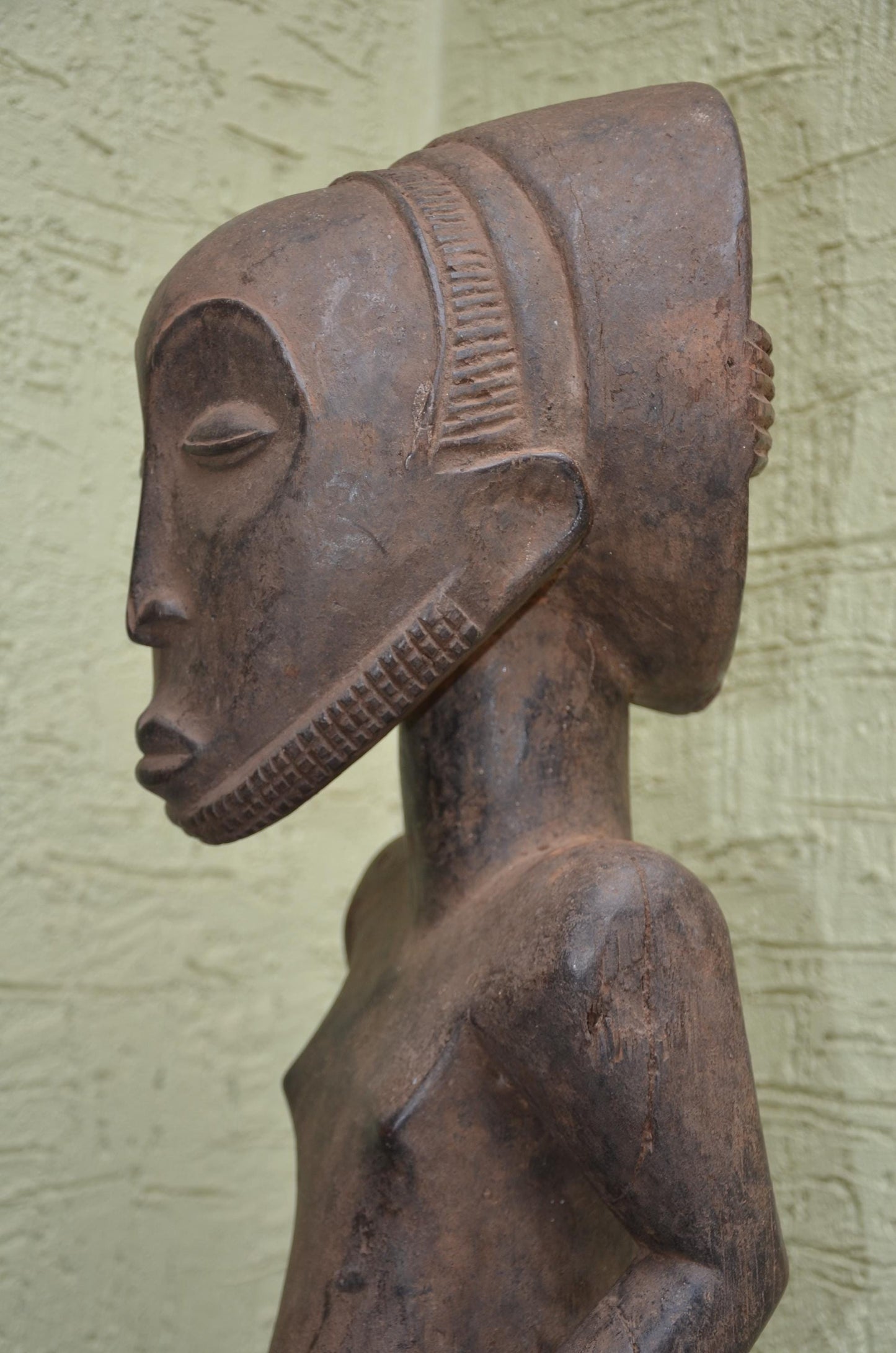Hemba Singiti Figure â€“ 20" Hand-Carved Wood Congo Ancestor Statue â€“ Art.