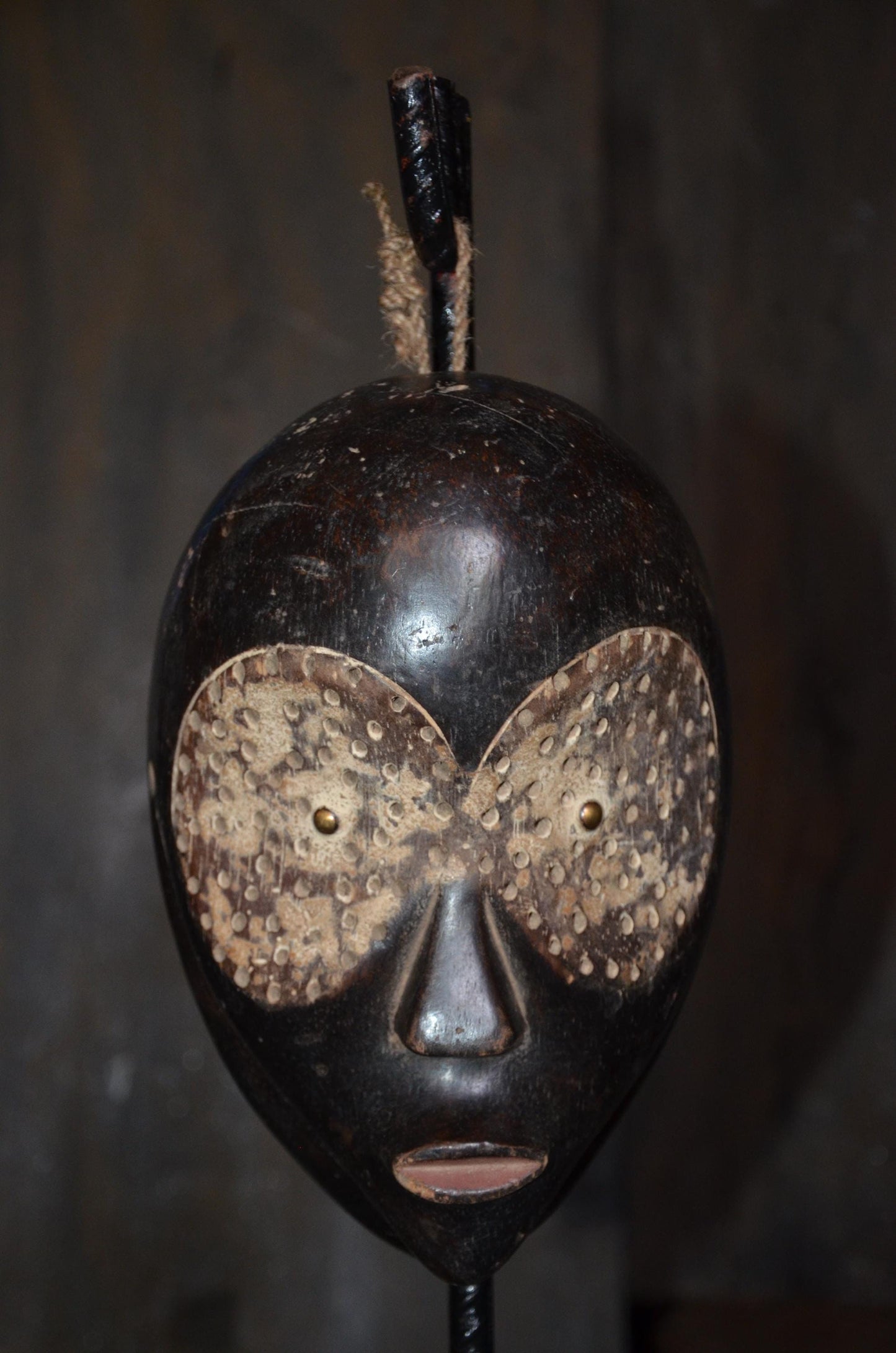 Authentic Lega Mask | Idumu Ancestral Art | Congo Tribal Woodcarving