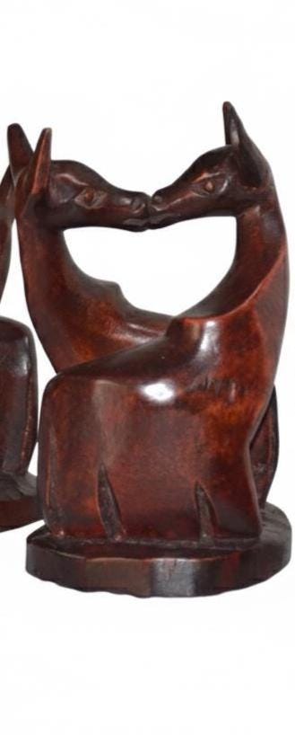 Impala – Hand-Carved Wooden Sculpture