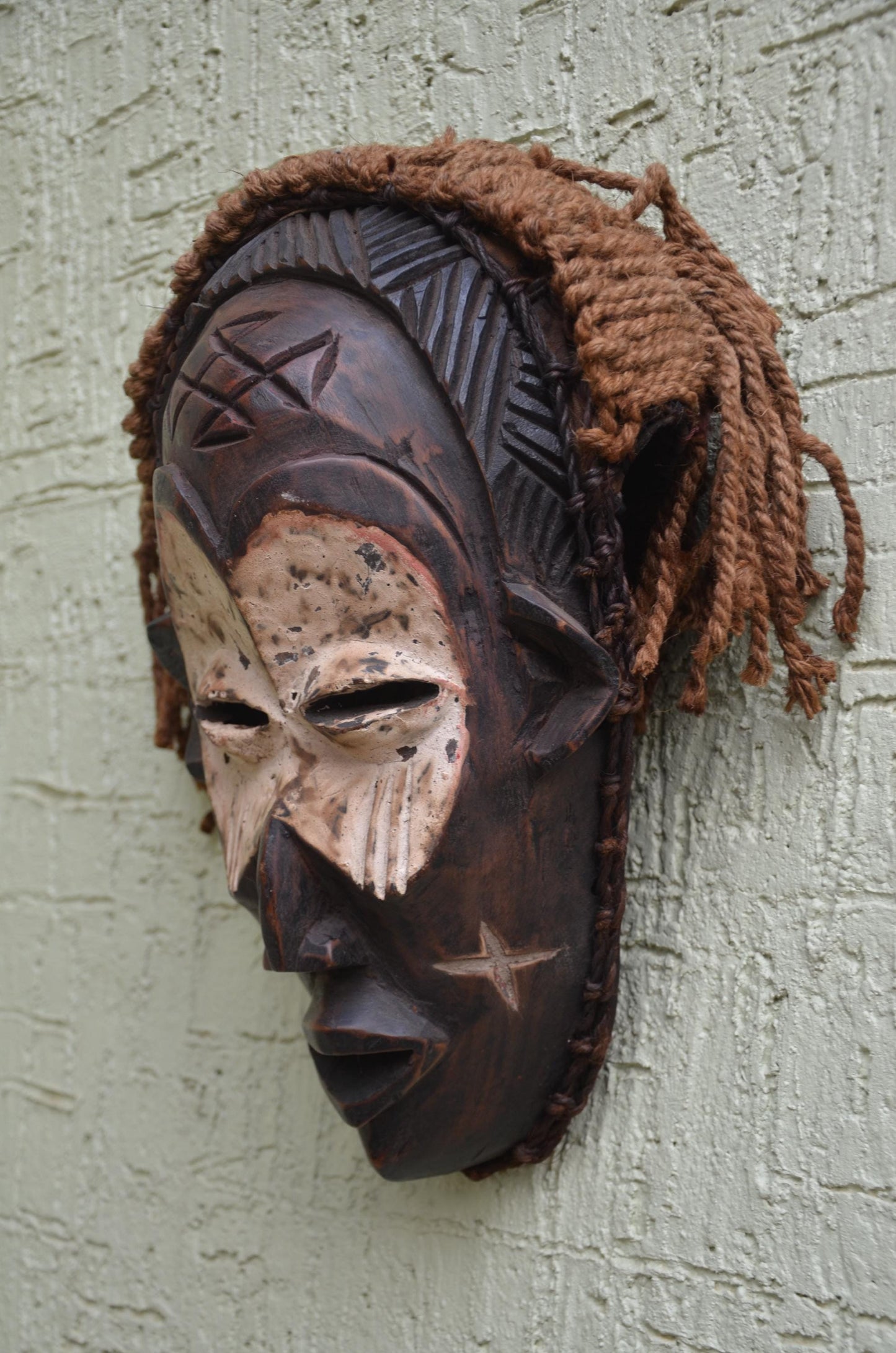 Authentic Chokwe Mwana Pwo Mask | African Ancestral Art