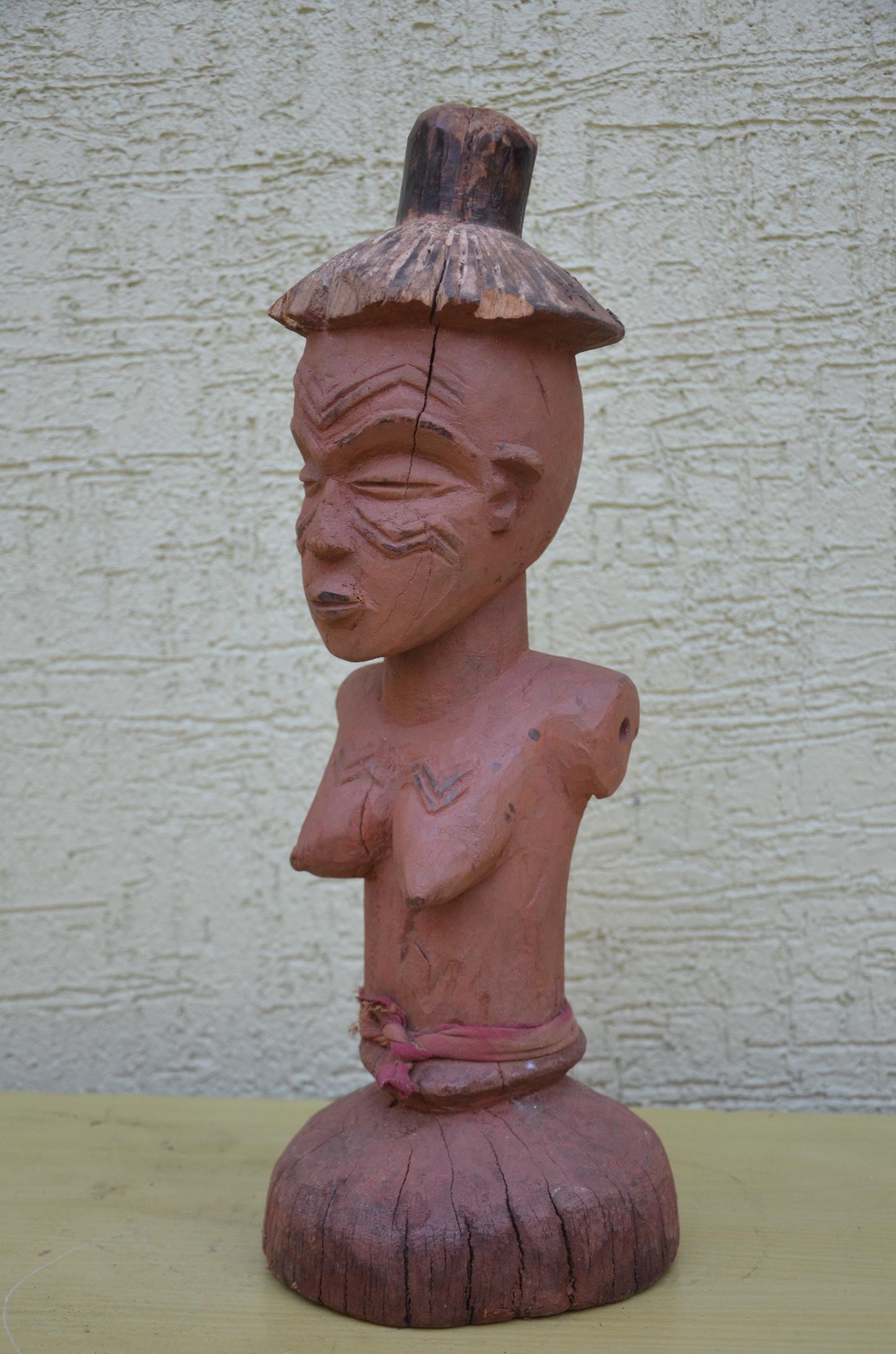 Authentic Chokwe Pende Female Half-Figure | African Art