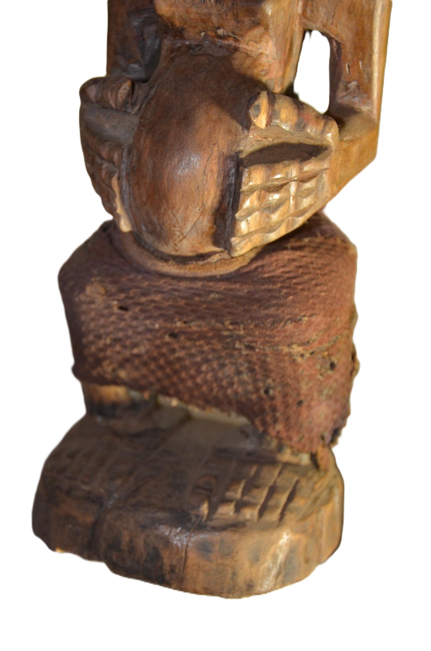 Authentic Songye Statue | Congolese Tribal Art | Hand-Carved Wood Art