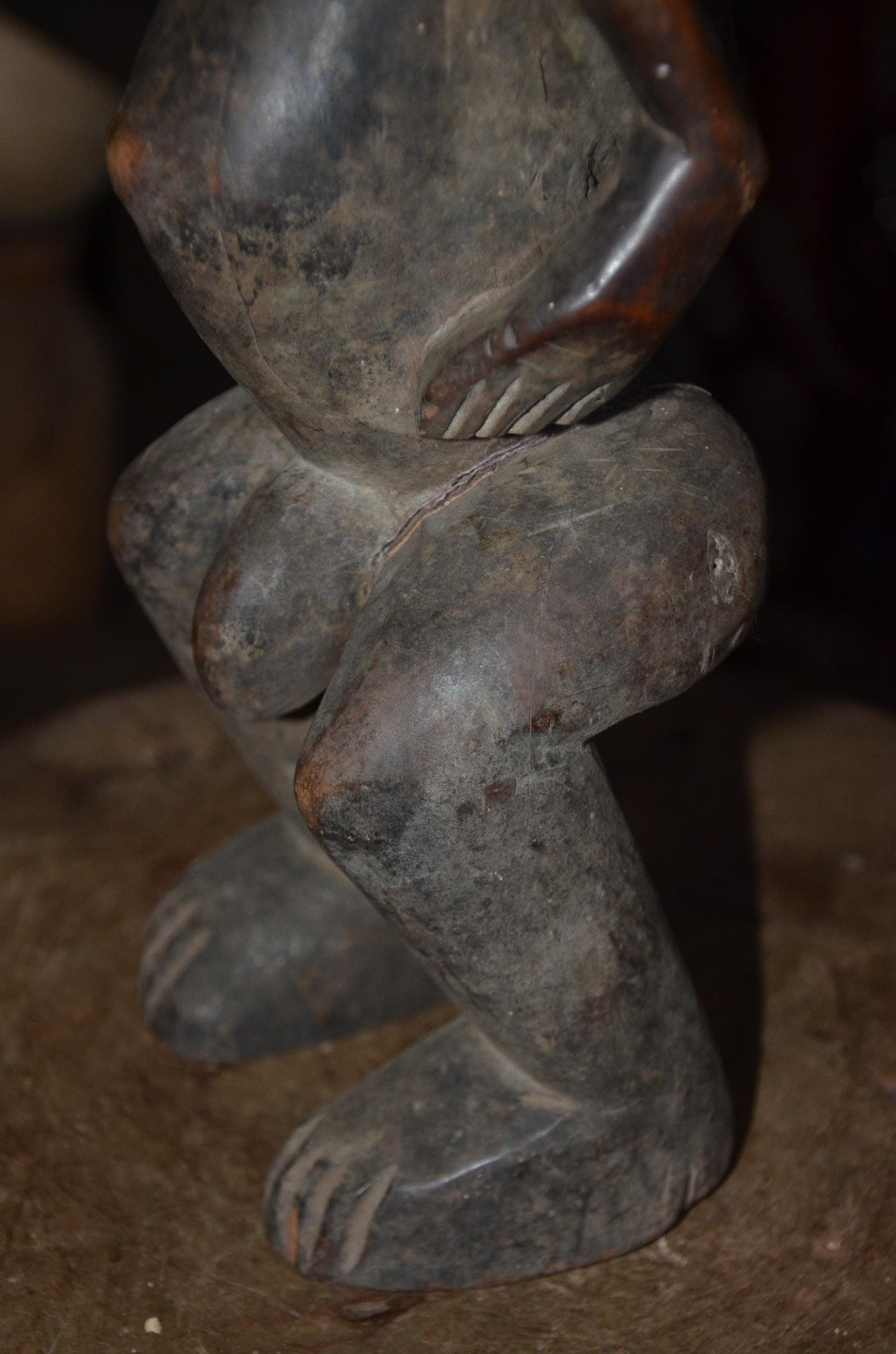 Authentic Tanzanian Power Figure | Kwaya Sukuma Nyamwezi Wood Carving | Tribal Statue