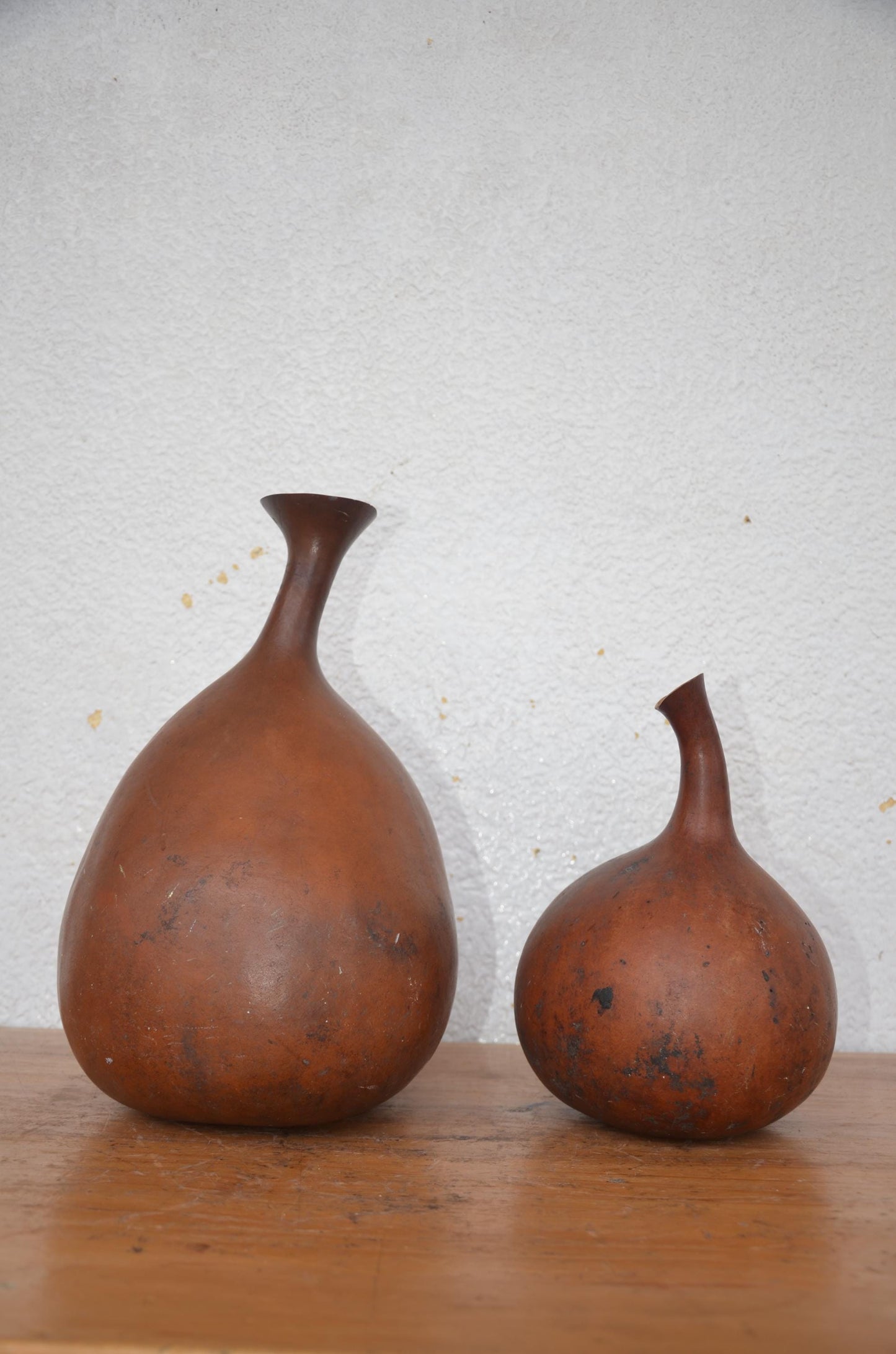 Handcrafted African Calabash Gourd Set | Traditional Natural Art Accent