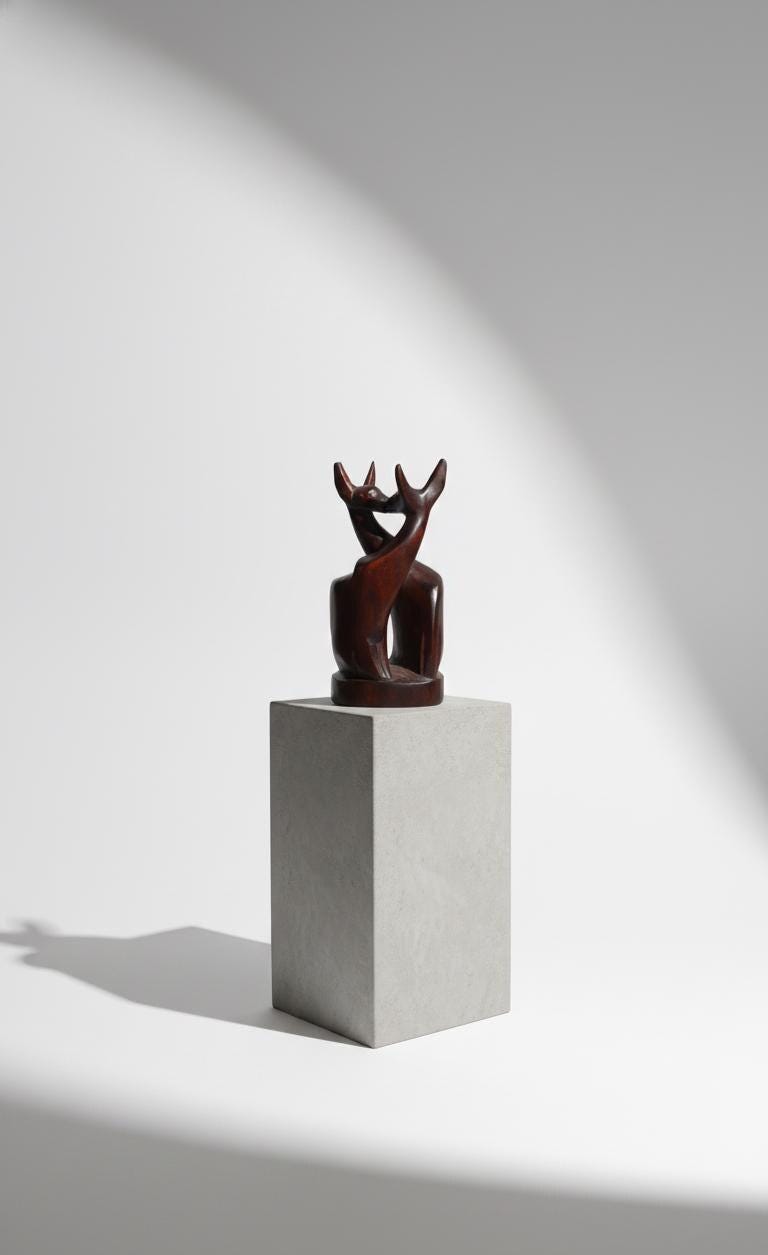 Impala – Hand-Carved Wooden Sculpture