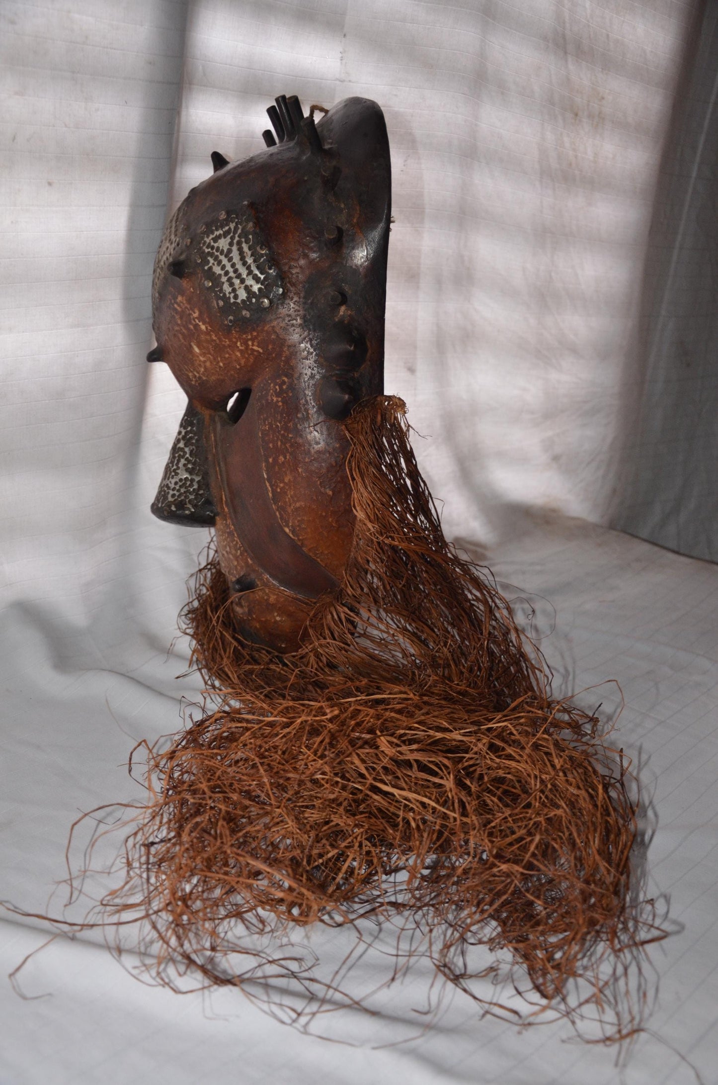 Biombo Tshimwana Mask | Hand-Carved Congolese Tribal Art
