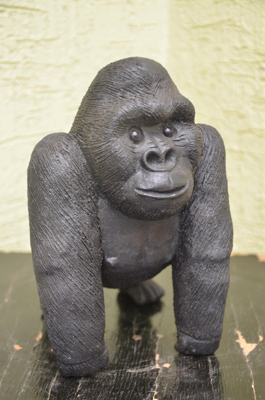 Handcrafted Clay Sculpture | Alpha Silverback Gorilla