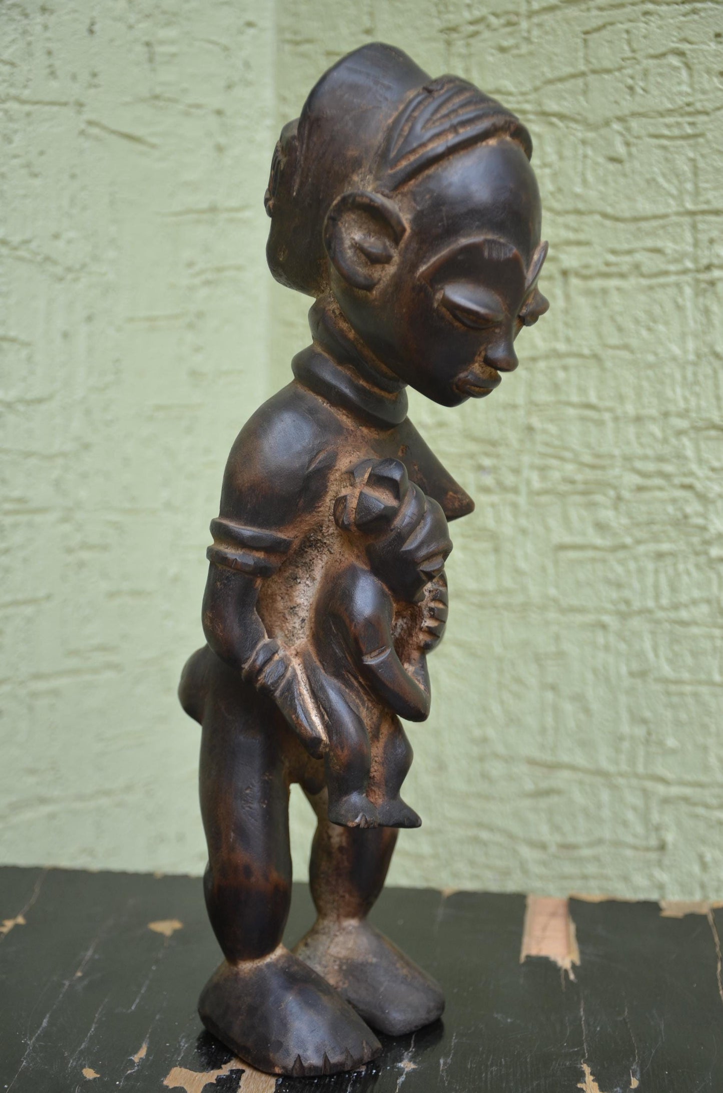 Authentic Kongo/Yombe Maternity Statue | Congolese Tribal Art