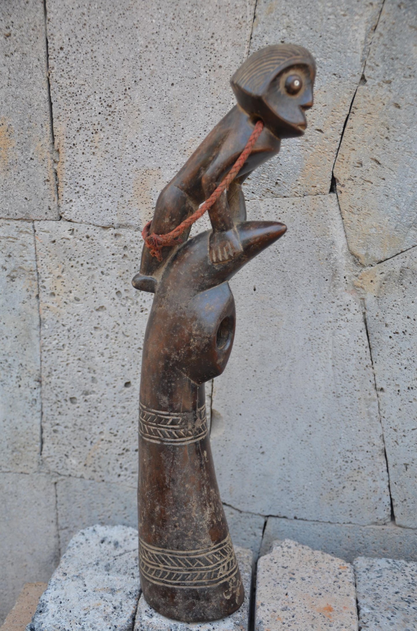 Authentic Senufo Rhythm Pounder | African Tribal Sculpture