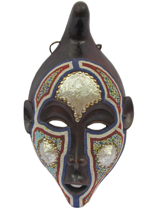 Kumu Mask, Kisangani, Komo, Congo, African Art