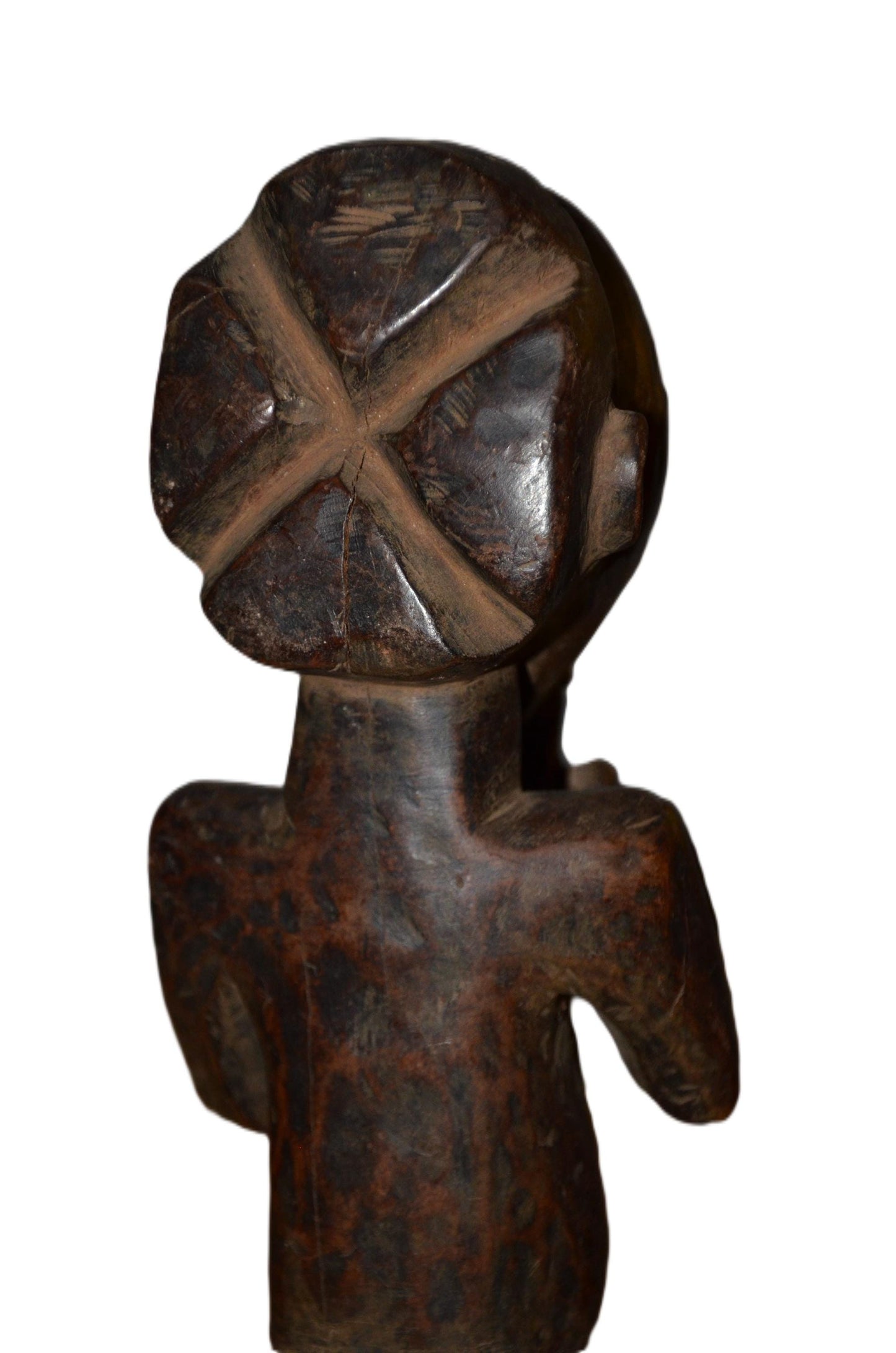 Authentic Hemba Statue | Tribal Musician Figure | Hand-Carved Wood Art
