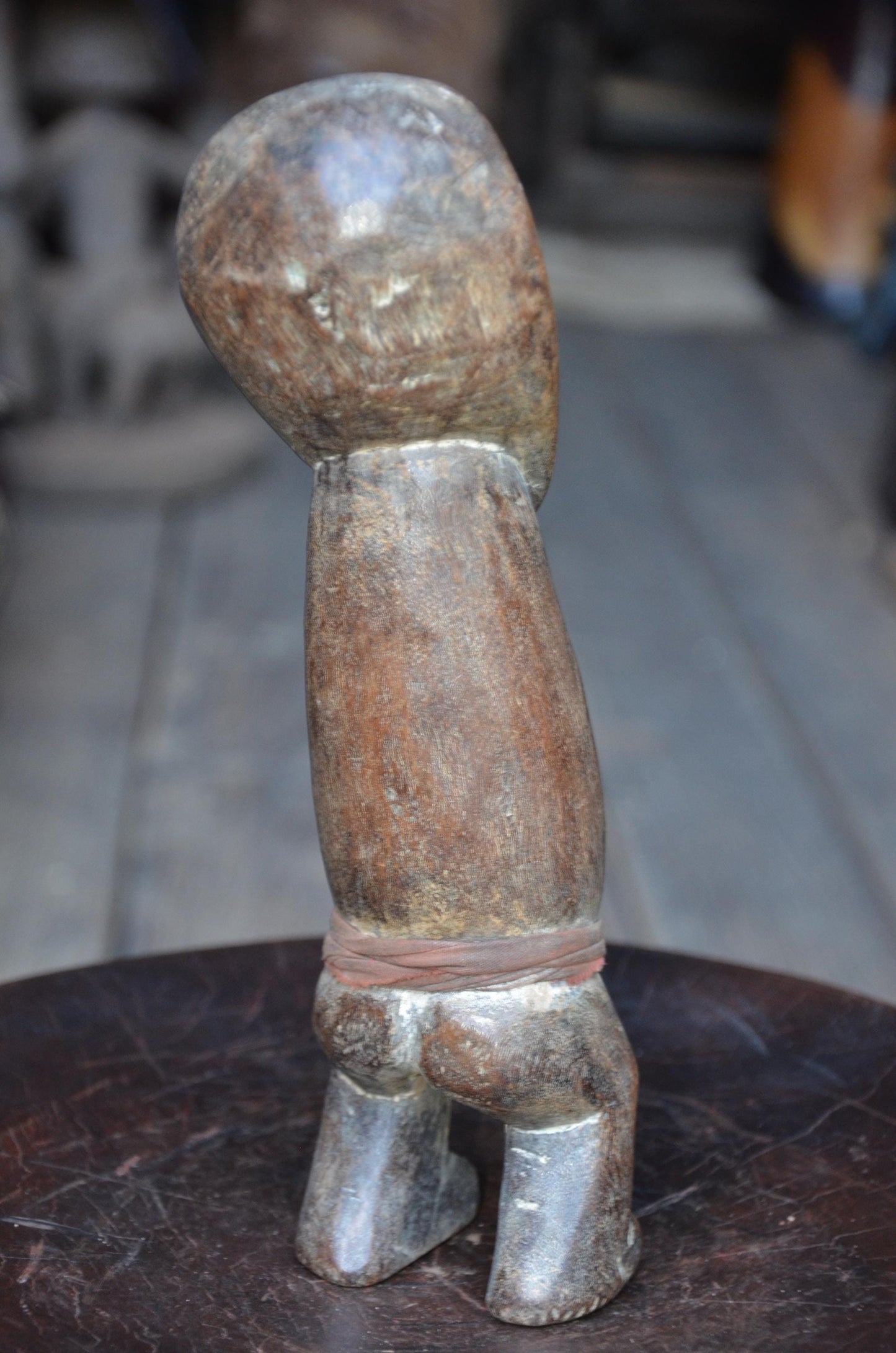 Authentic Lega Ancestor Figure | Congolese Tribal Wood Sculpture
