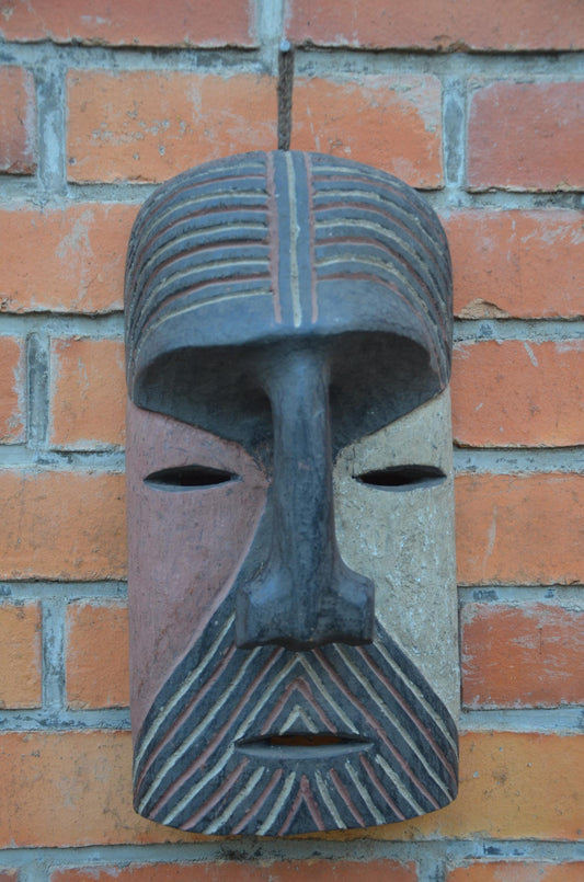 Authentic Pende Tribal Mask | Congolese Ceremonial Art