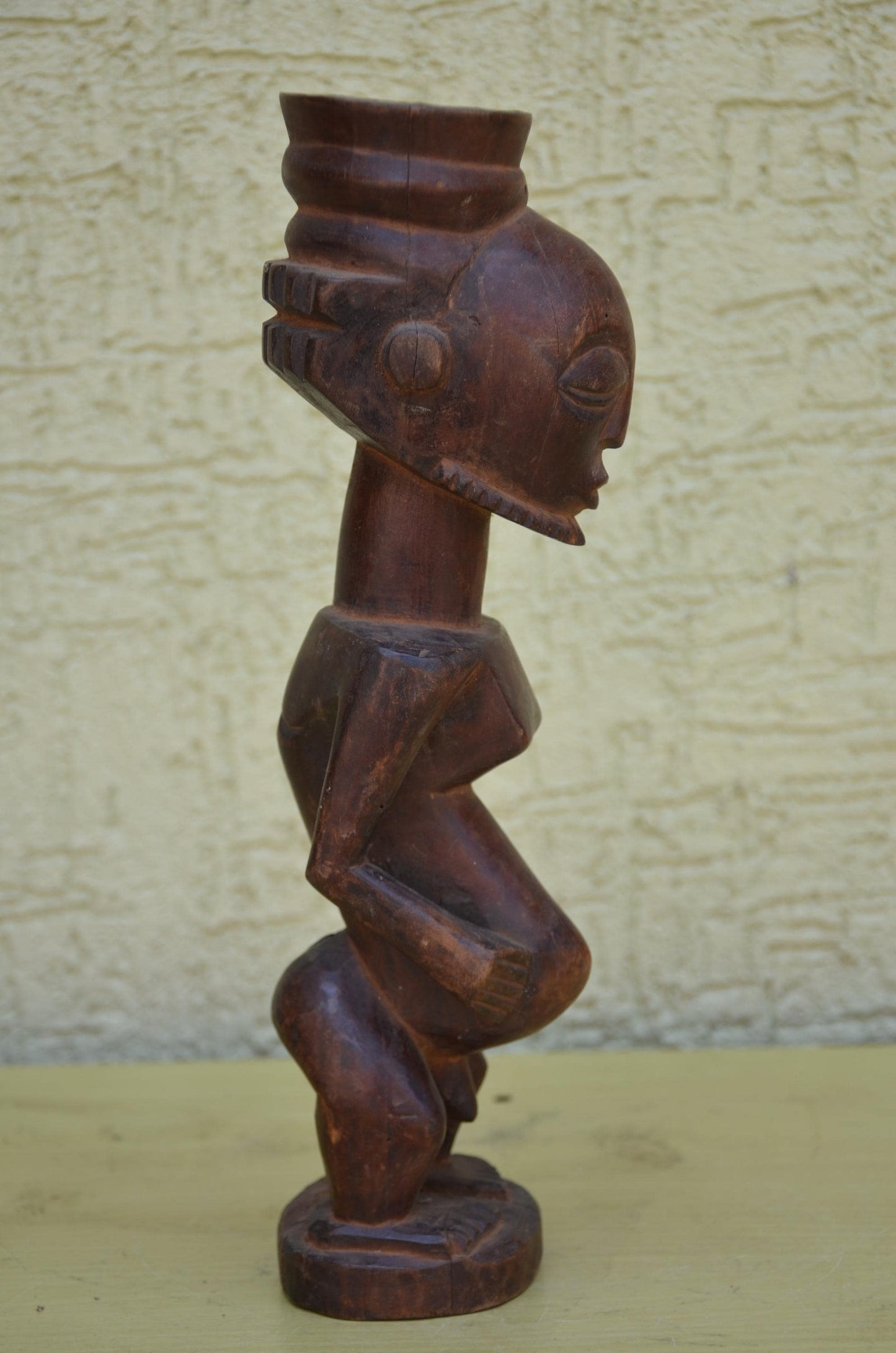 Authentic Hemba Luba Male Ancestor Figure | Congolese Art