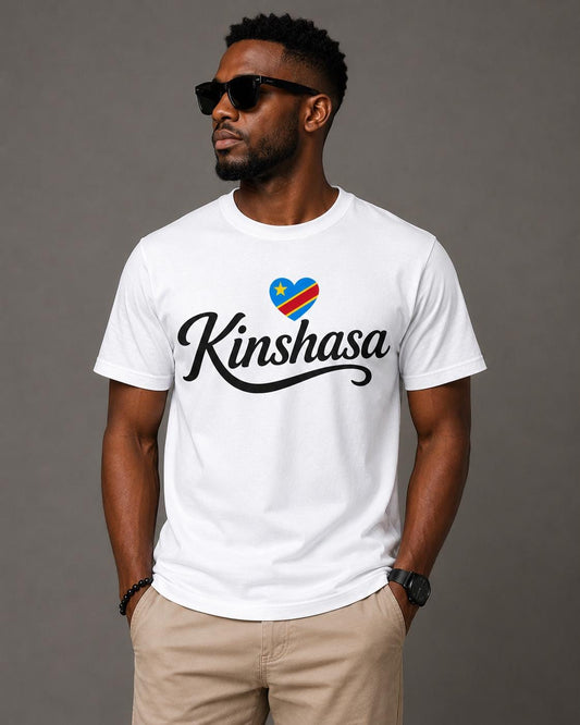 Congo Kinshasa Heritage T-Shirt,  Congolese Culture Tee, DRC Pride Gift, Unisex Shirt