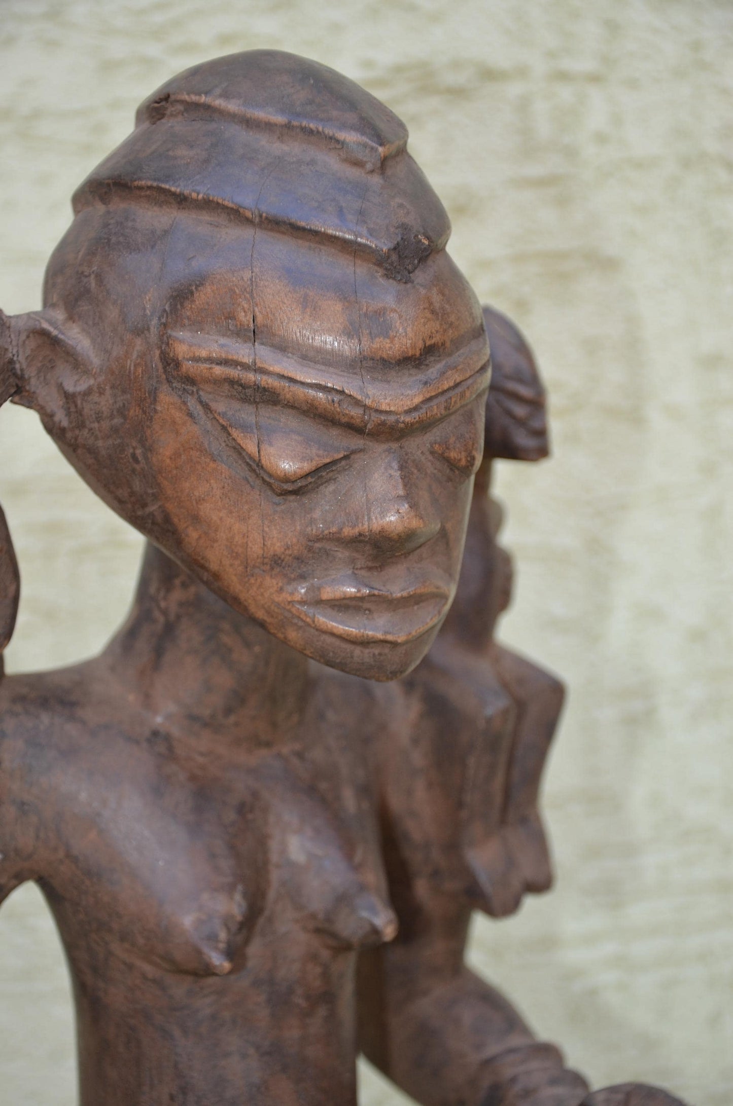 Authentic Yoruba Maternity Figure | Nigerian Tribal Art